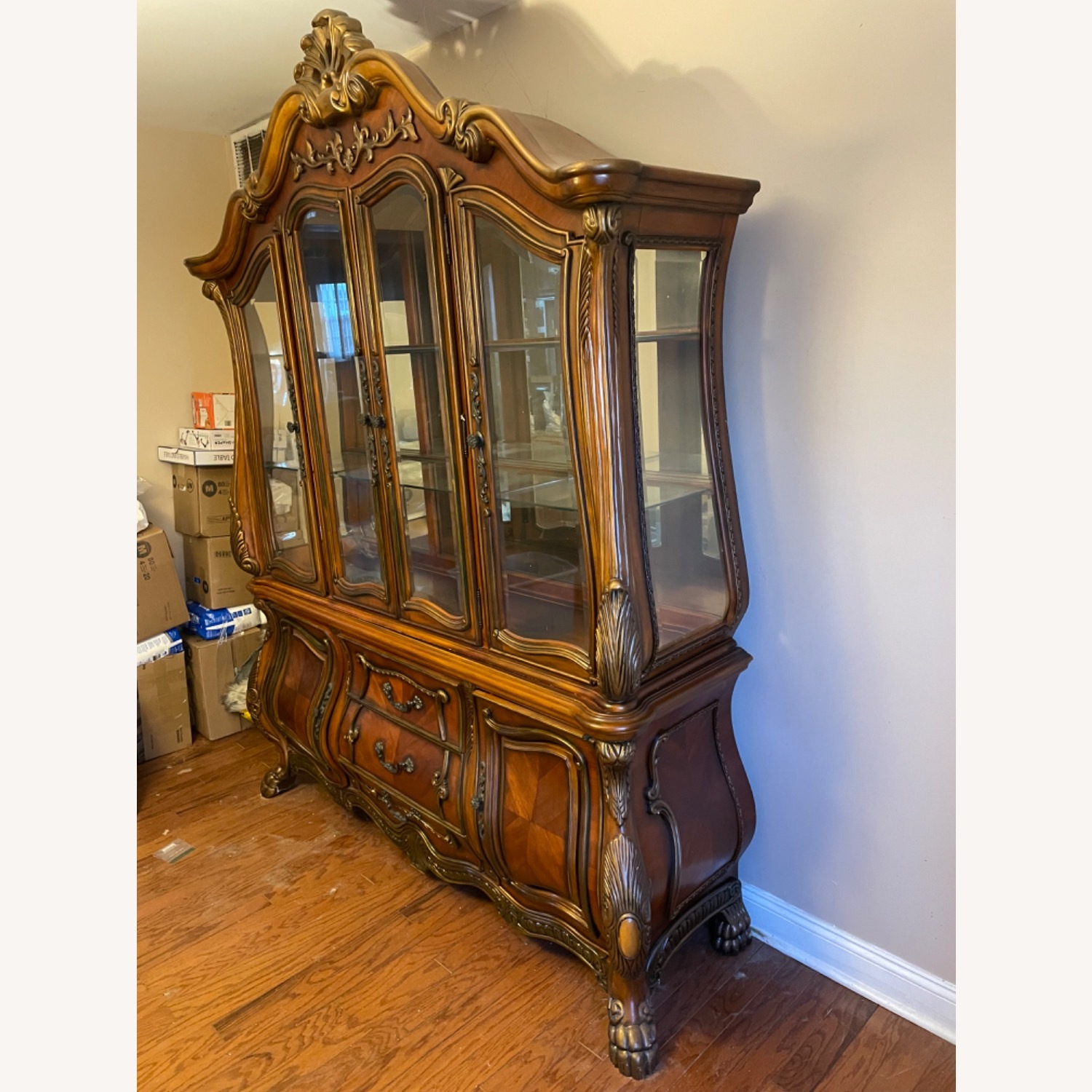 Michael Amini Chateau Beauvais China Cabinet - image-2