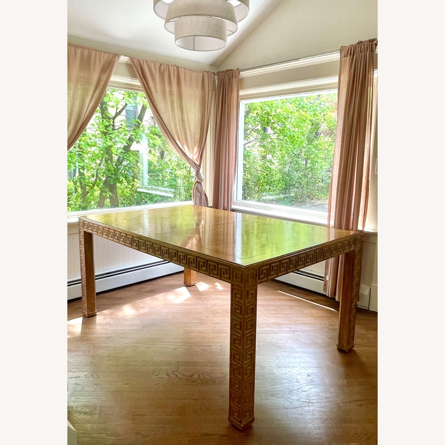 Fine Carved Wood Dining Table - image-3