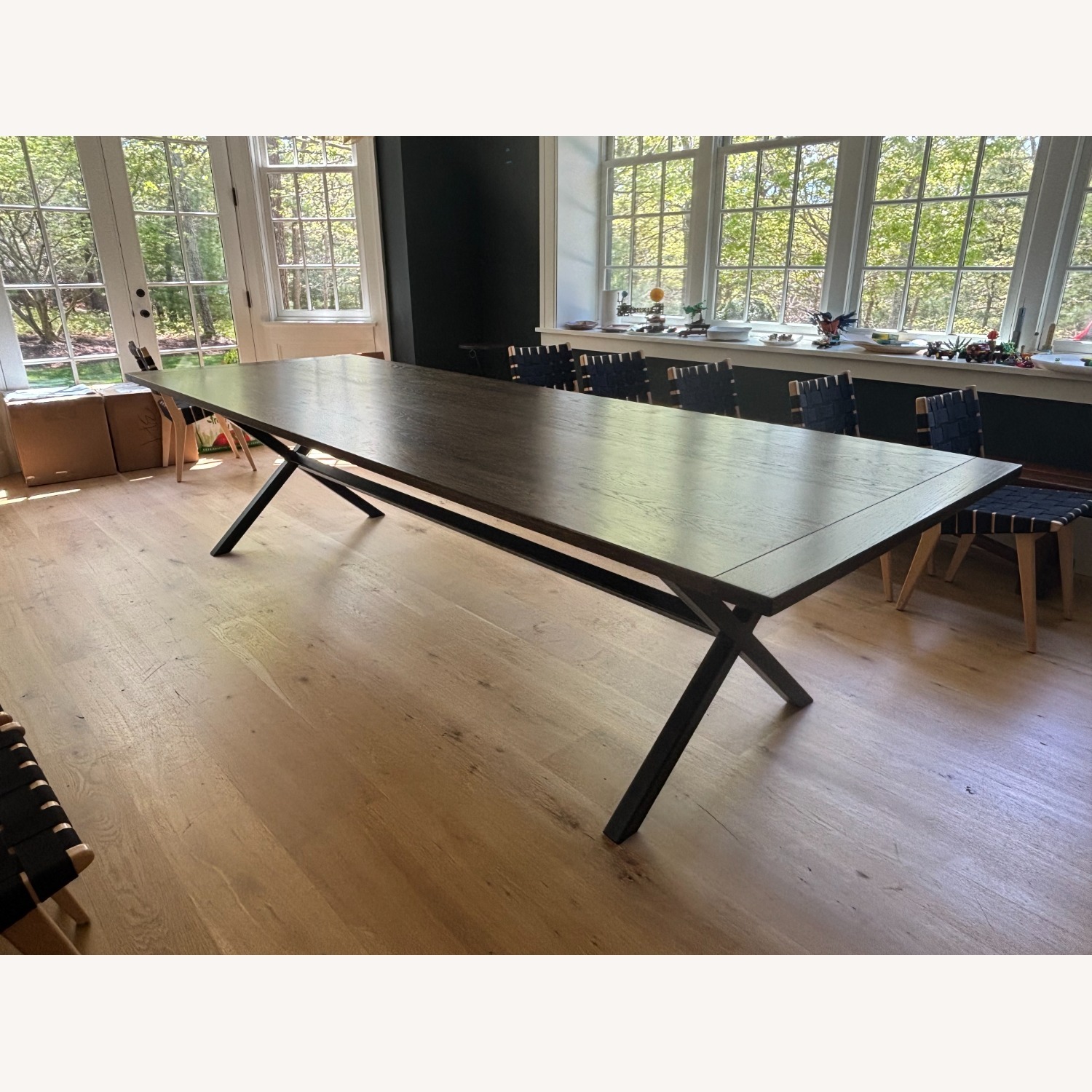Vermont Farm Table Custom Oak Table - image-1