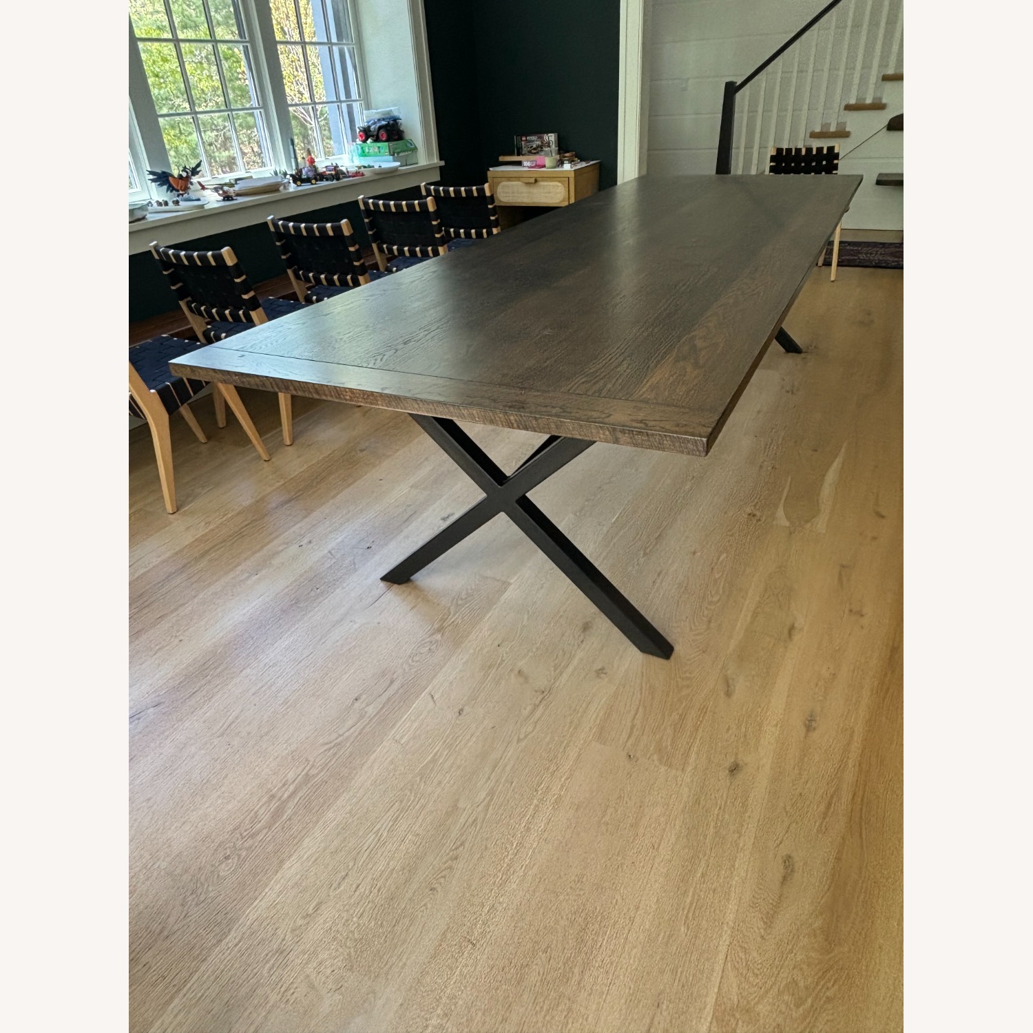 Vermont Farm Table Custom Oak Table - image-2