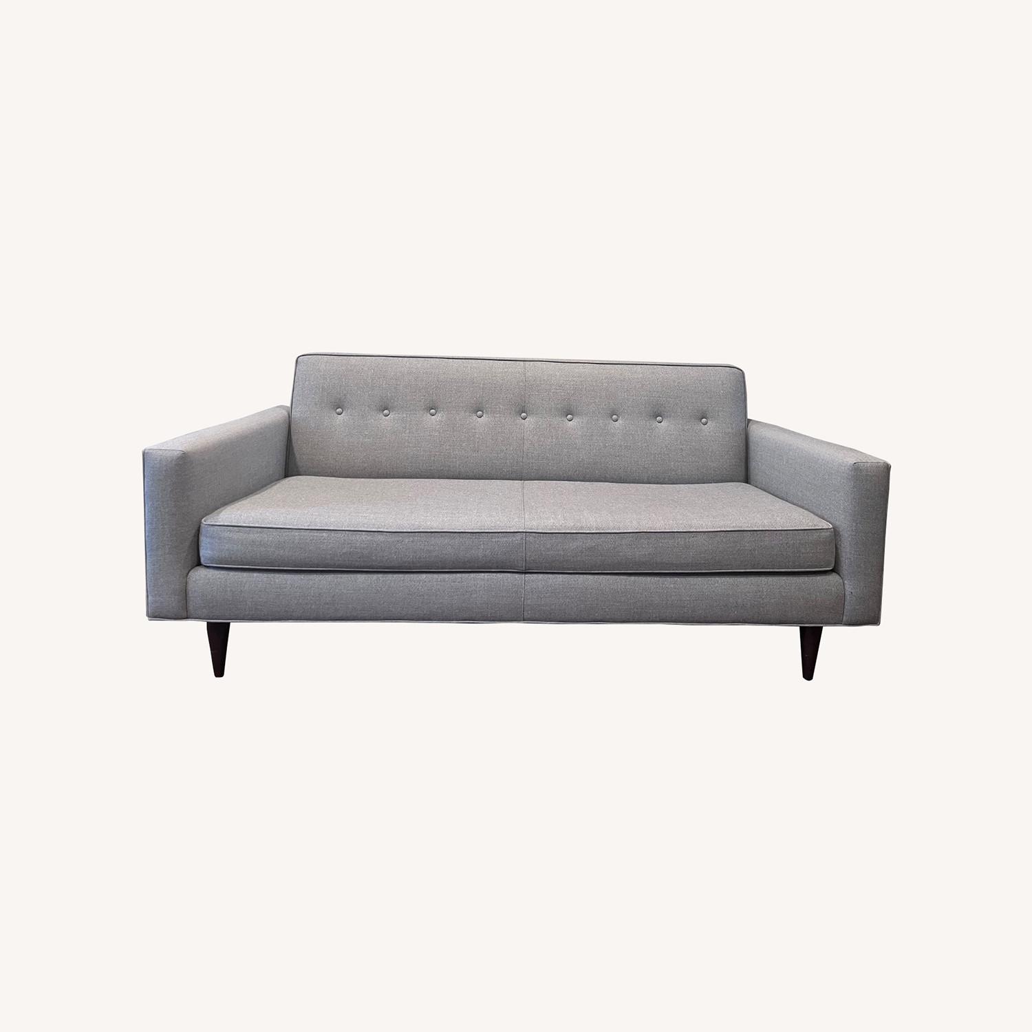 Design Within Reach Light Gray 73” Bantam Sofa - image-0