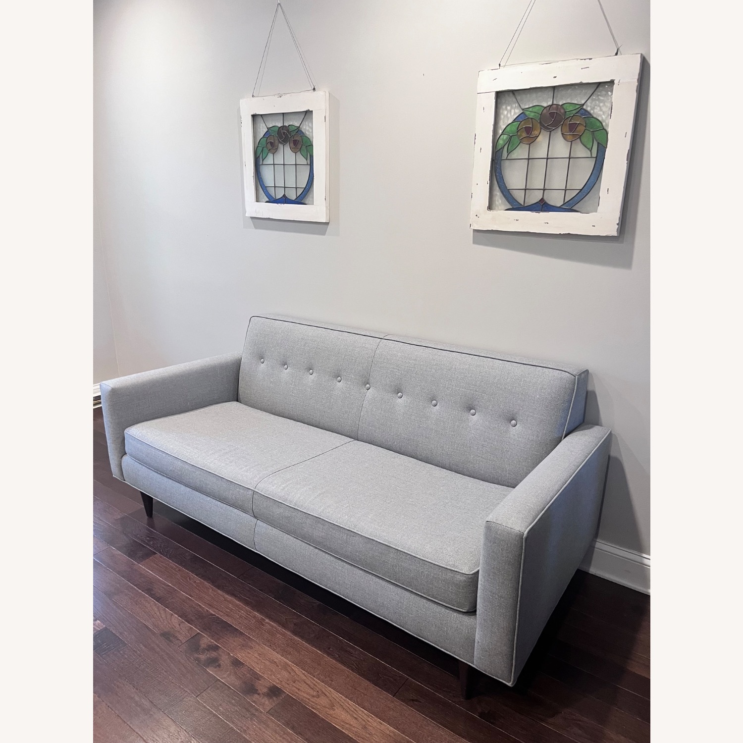 Design Within Reach Light Gray 73” Bantam Sofa - image-2