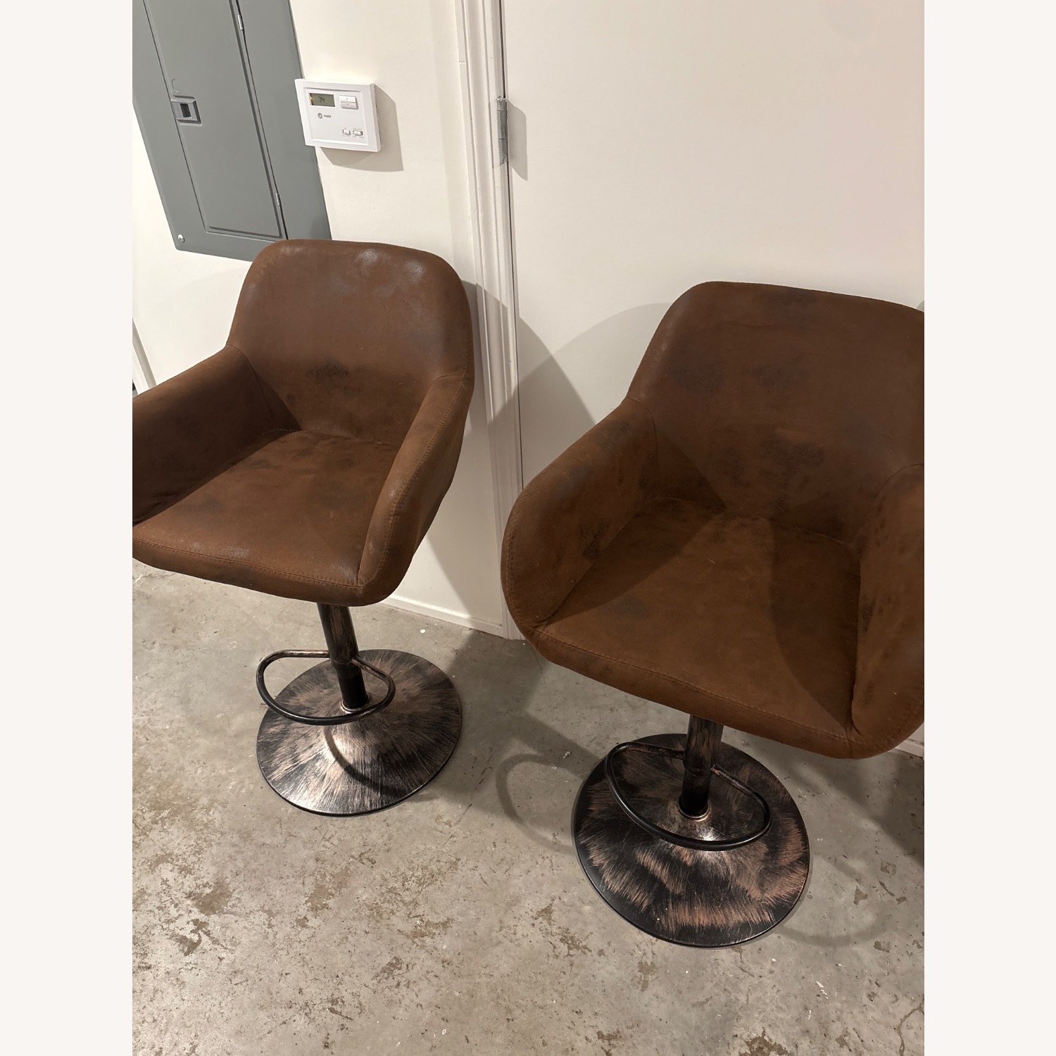 Keyluv Brown Bar Stools  - image-3