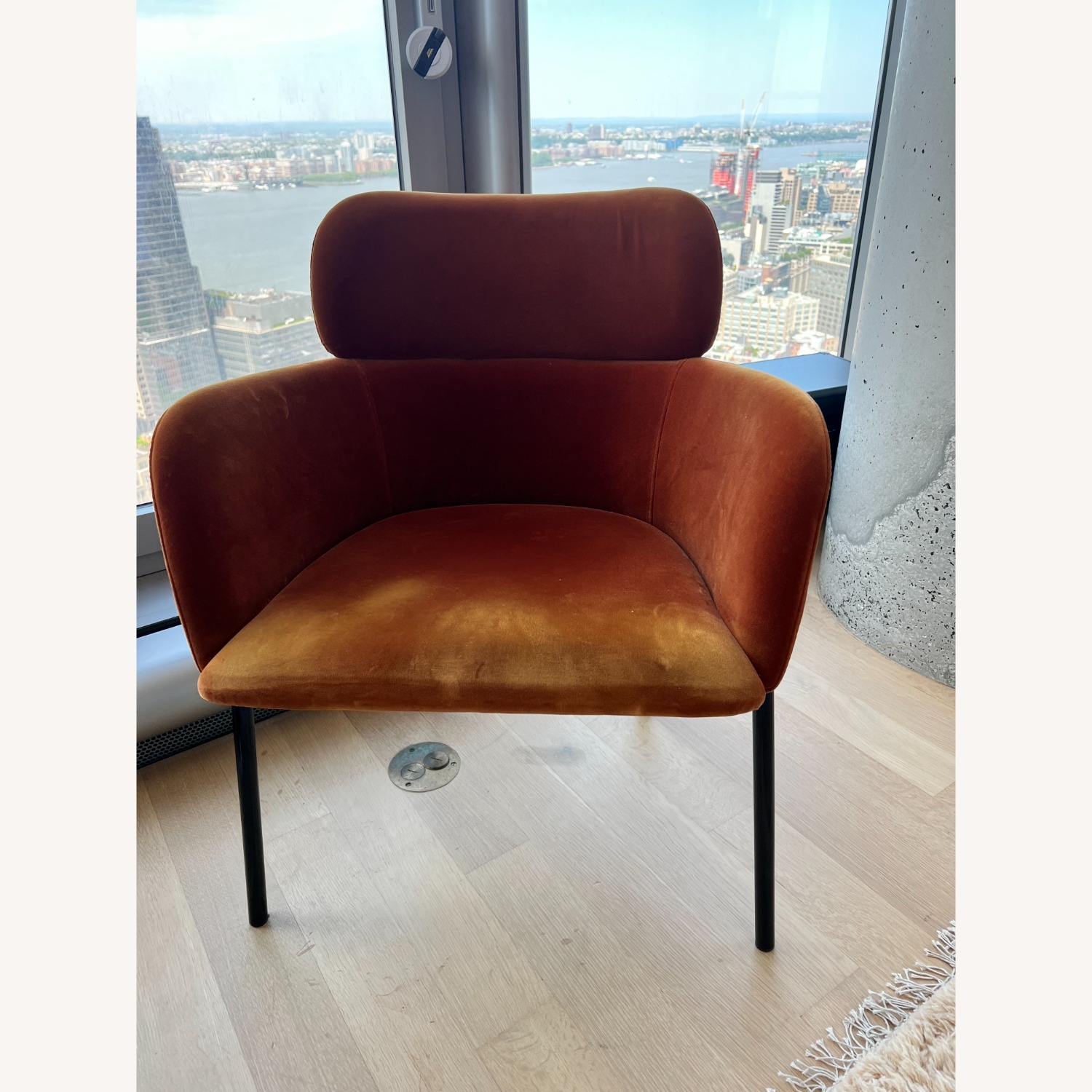 CB2 Azalea Brown Chair  - image-2