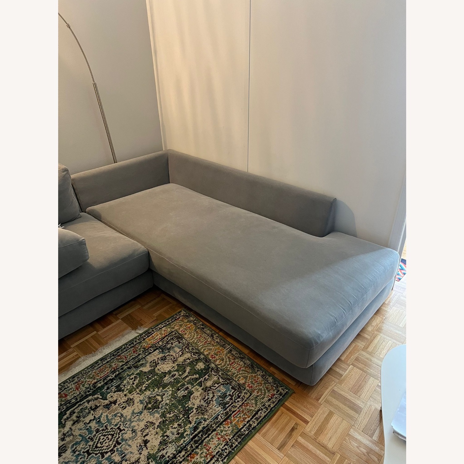 West Elm Haven Sofa Gray - image-3