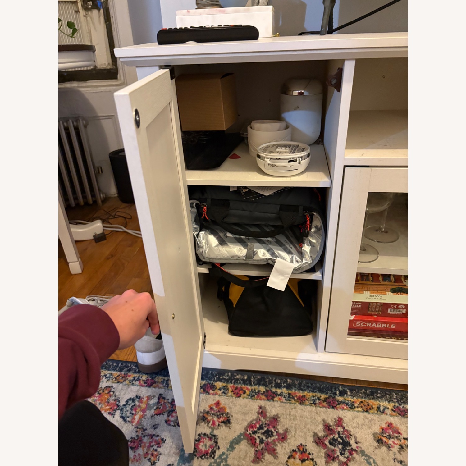 Amazon White TV Stand - image-3