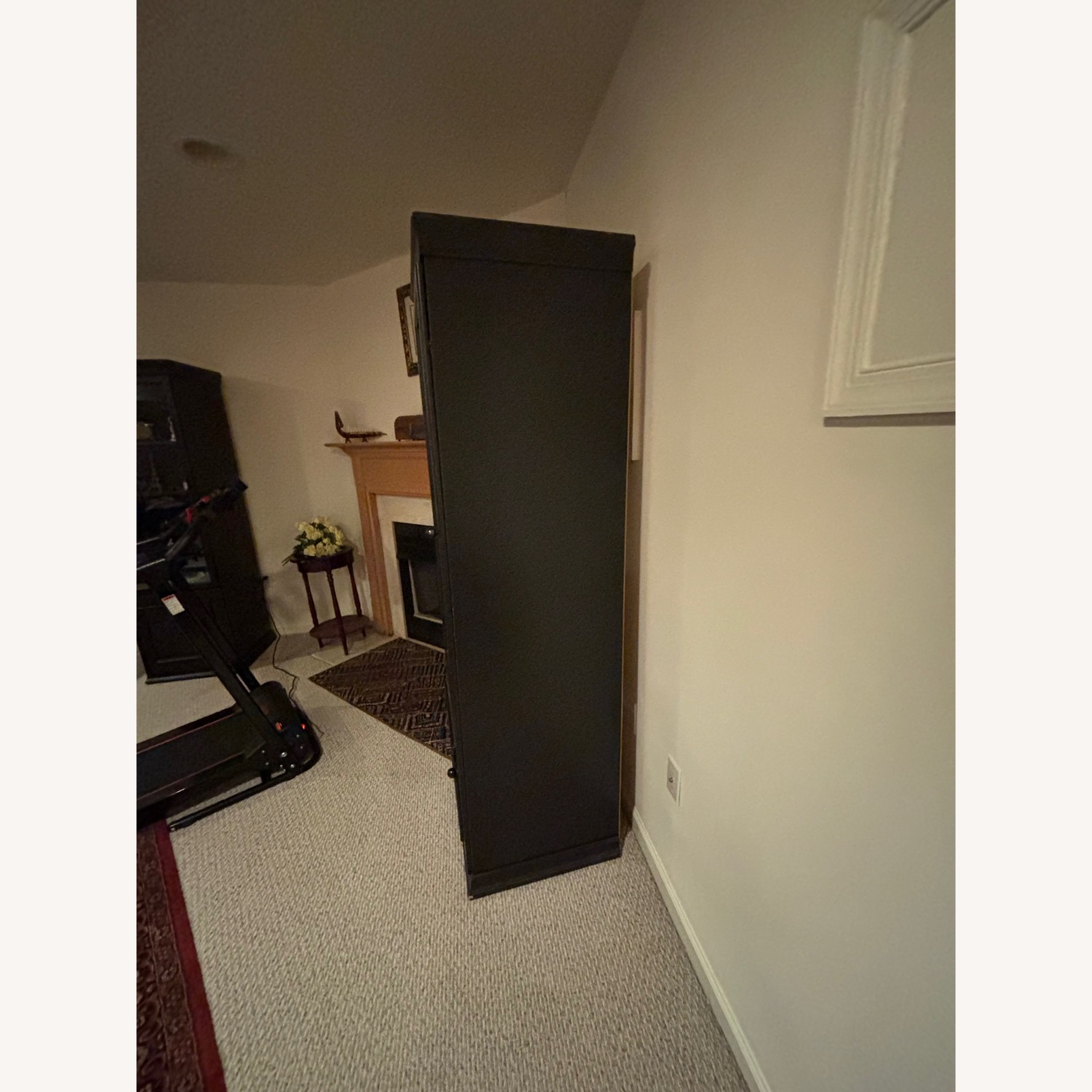 Black Wood Media Centers Set of 2 - image-3