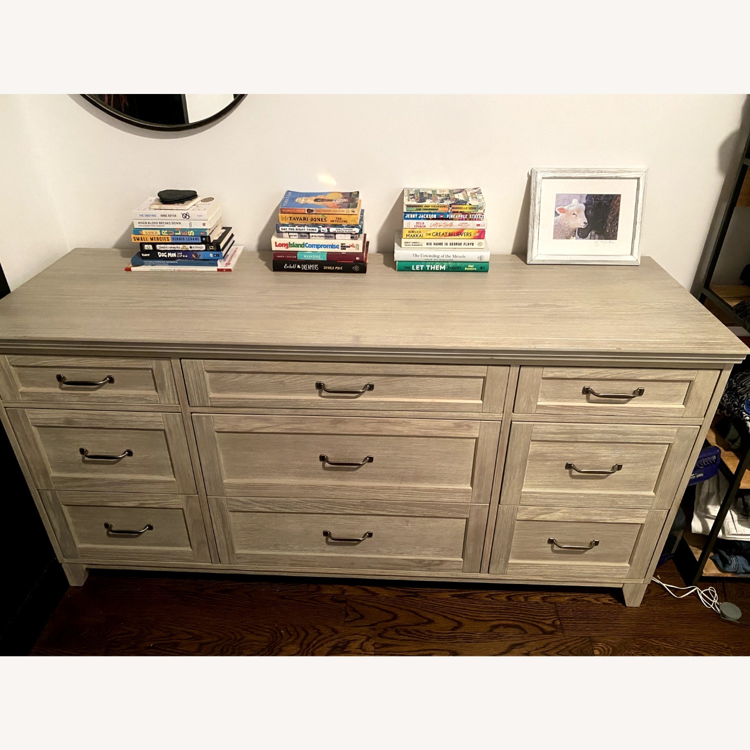 Potter Barn Teen Hampton Brushed Fog Dresser - image-1