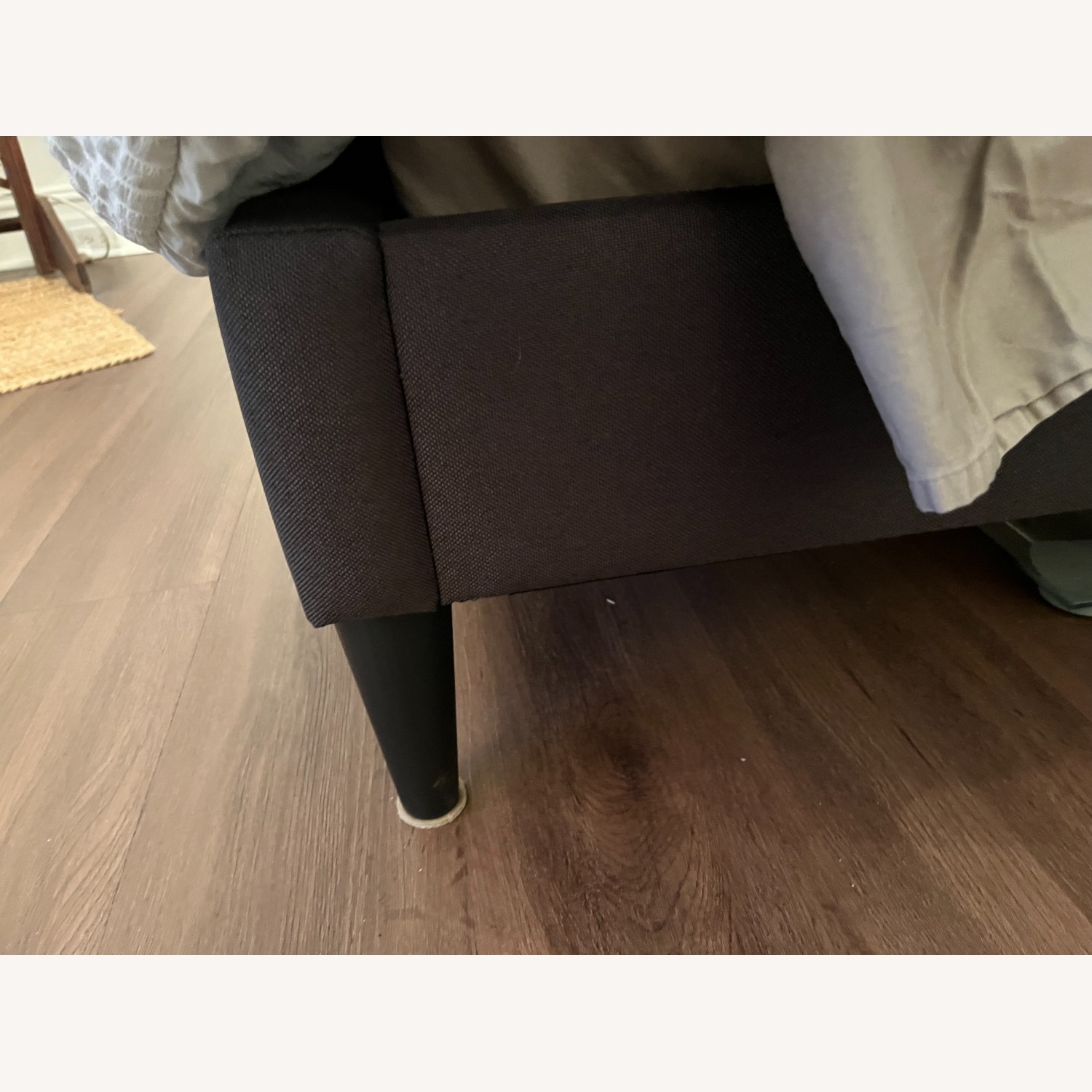 Upholstered Platform Bed (Full) Charcoal - image-4