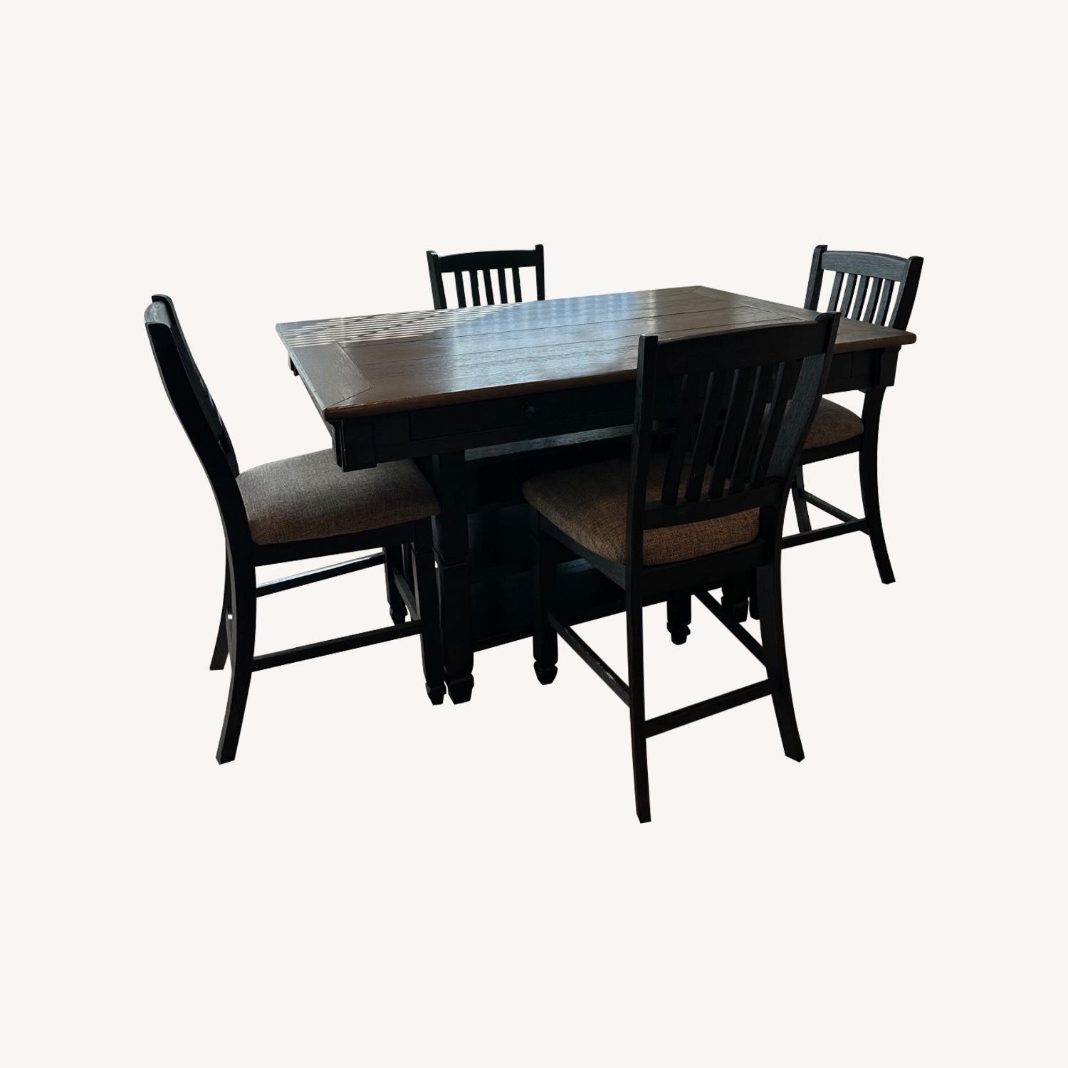 Ashley Tyler Creek Counter High Dining Set - image-0