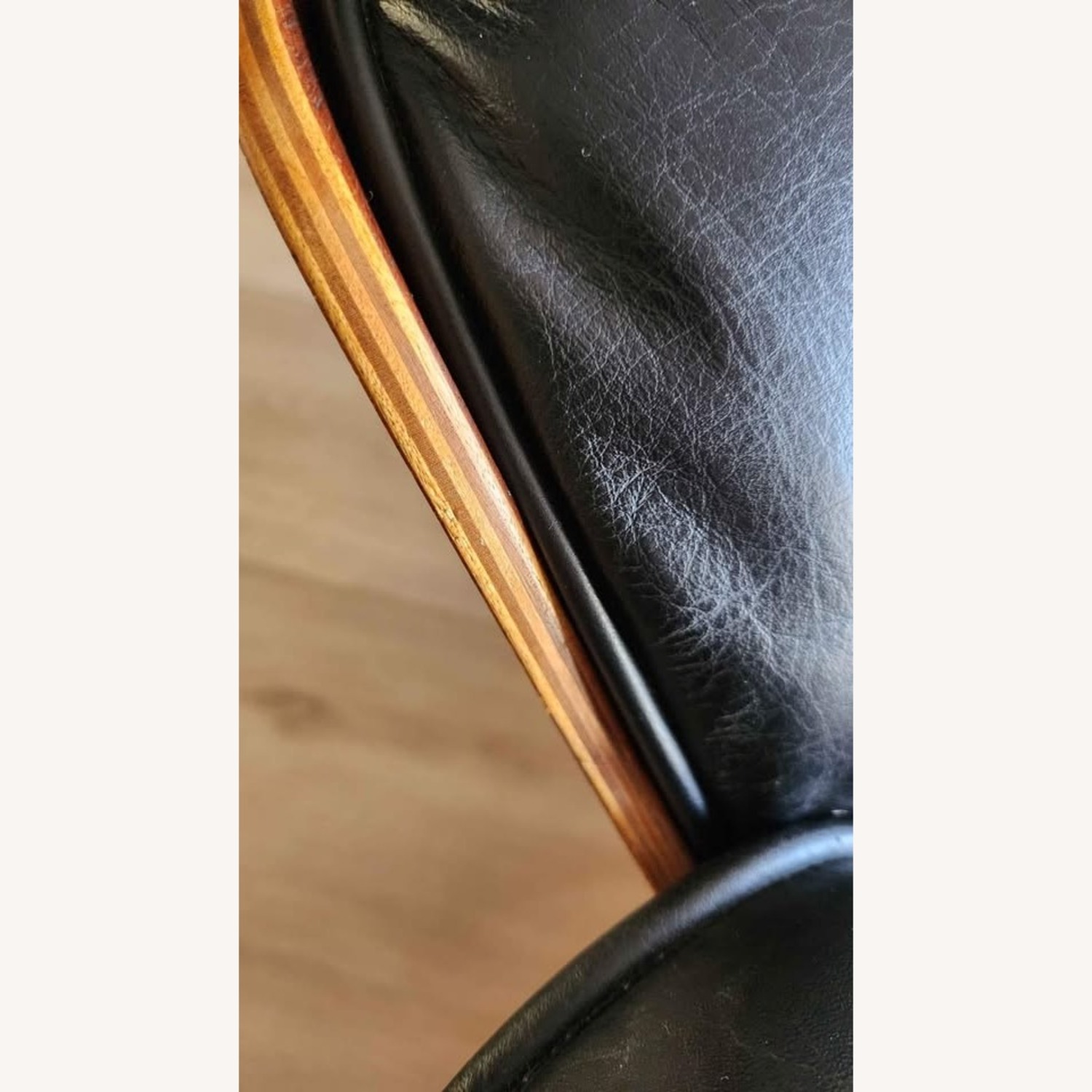 Herman Miller Eames Lounge Black Leather Chair - image-6