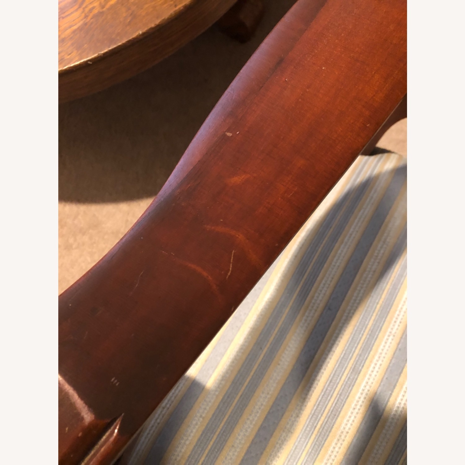 Antique Cherry Glider/Rocking Chair from Kentucky  - image-11