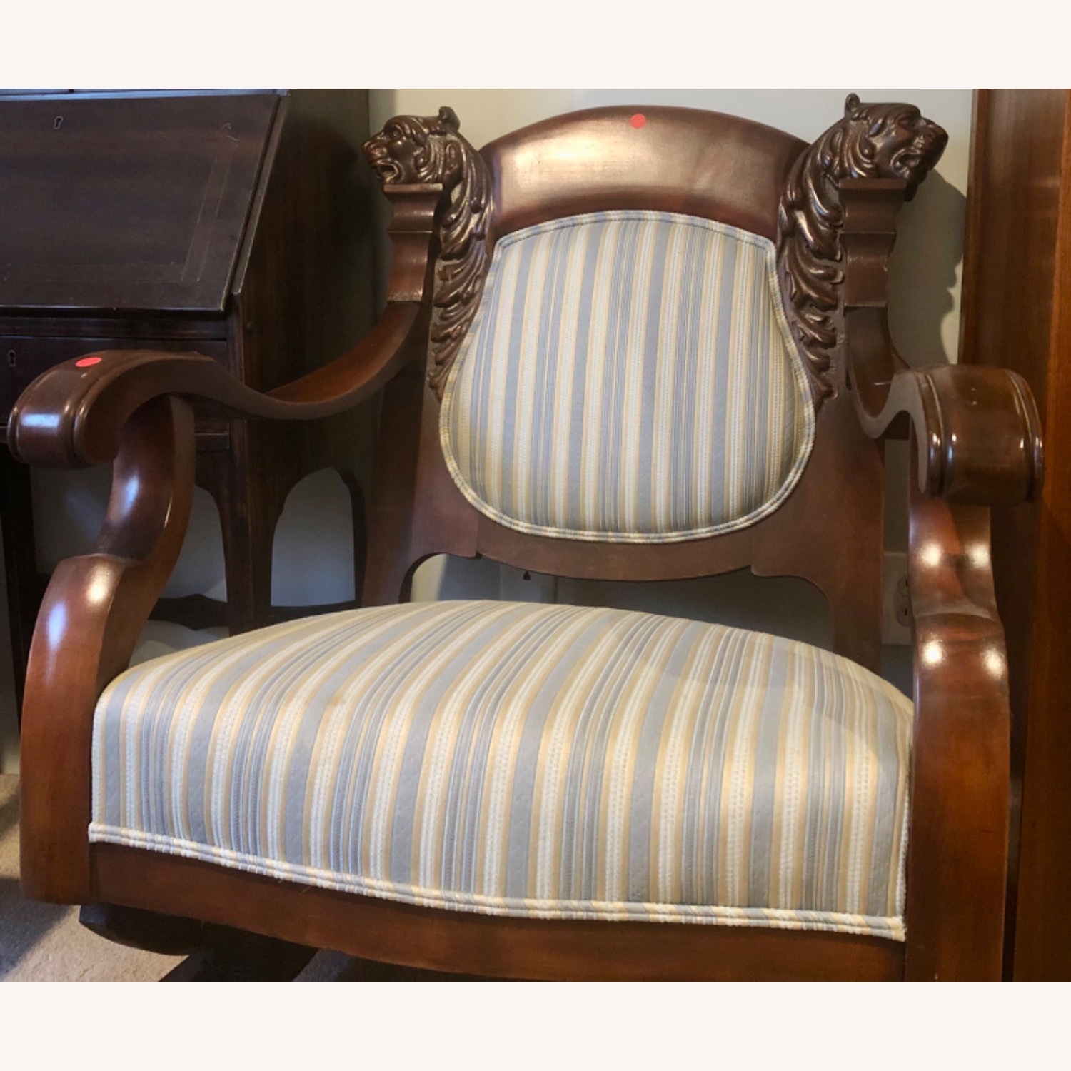 Antique Cherry Glider/Rocking Chair from Kentucky  - image-2