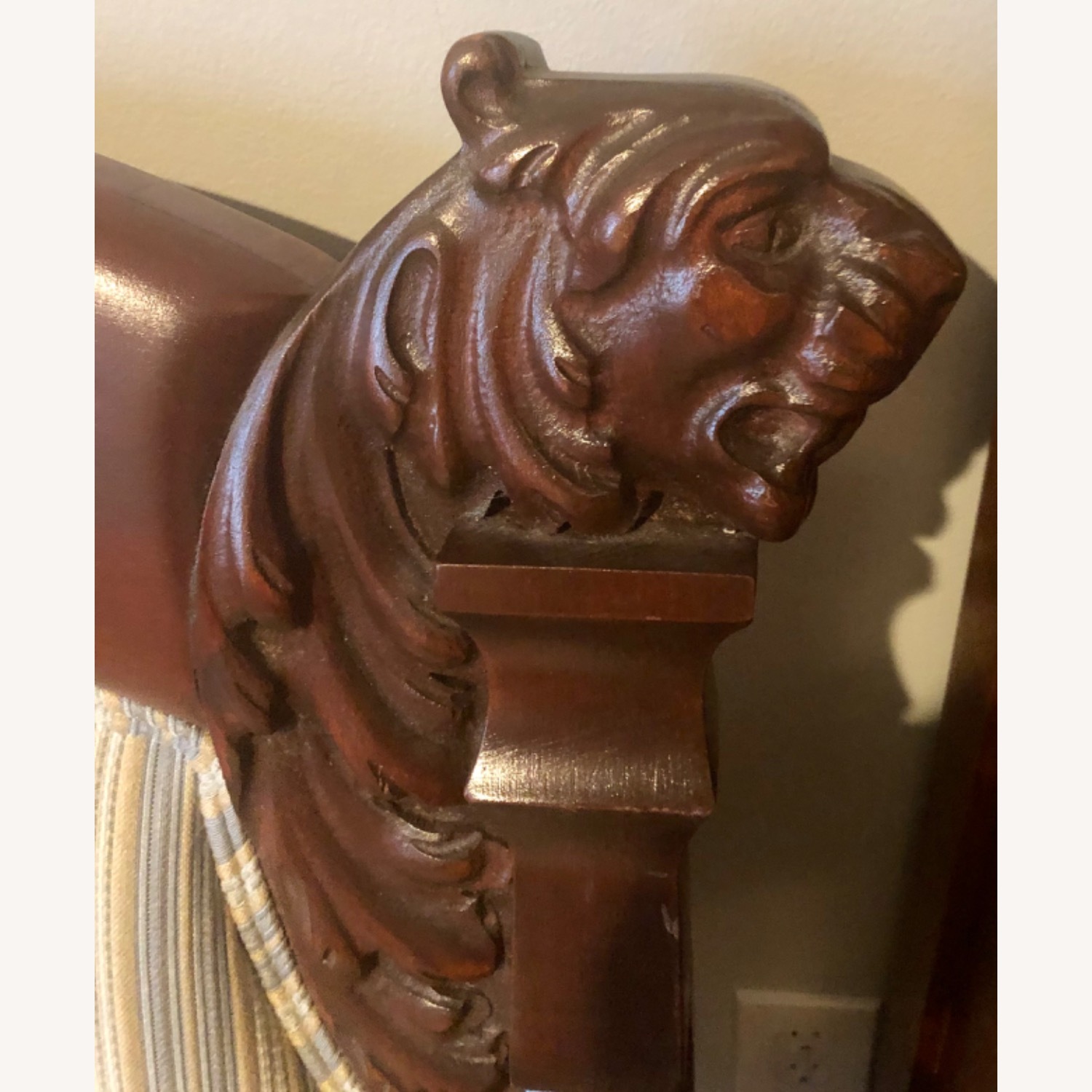 Antique Cherry Glider/Rocking Chair from Kentucky  - image-6