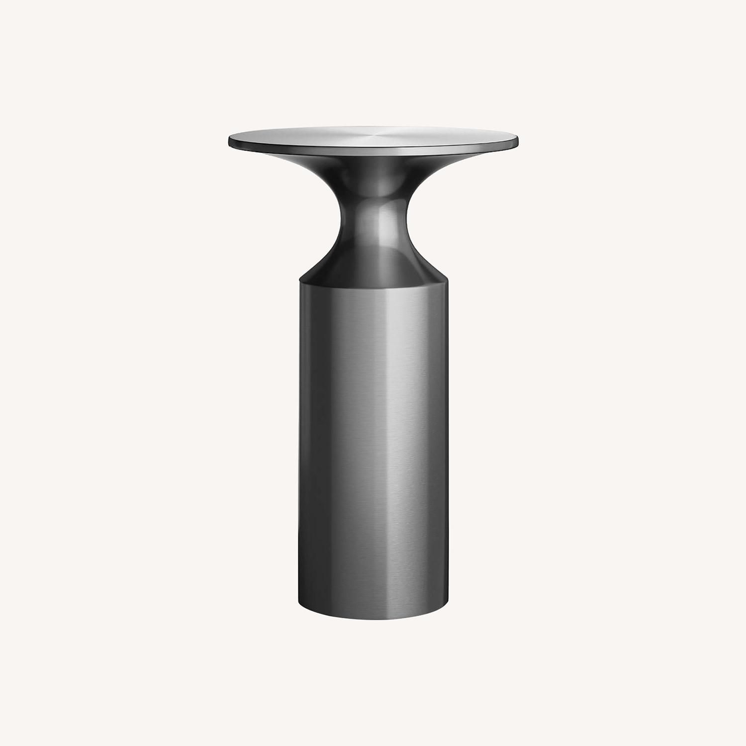 CB2 Valter Gunmetal Drink Table (2) - image-0