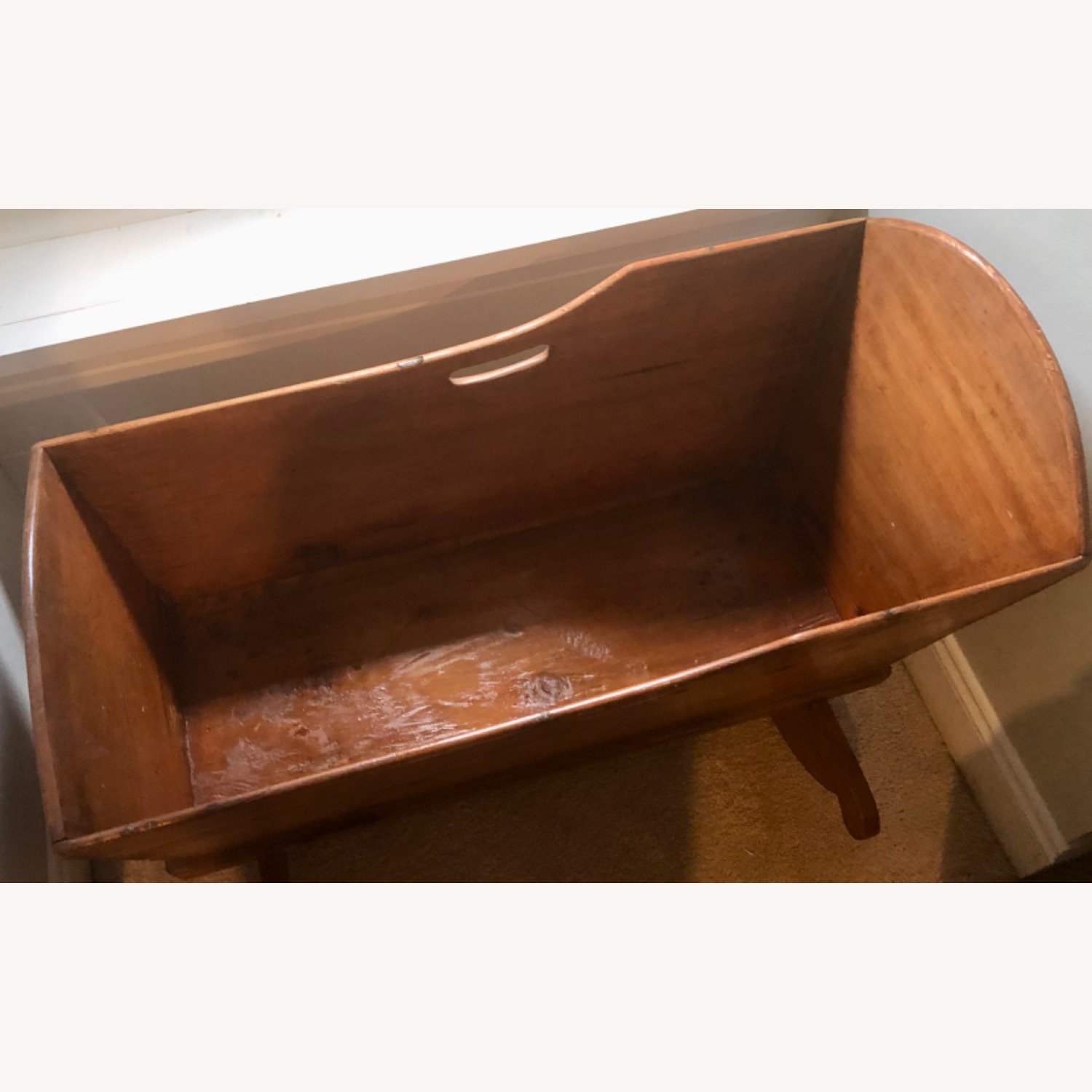 Antique Cherry Cradle from Kentucky - image-4