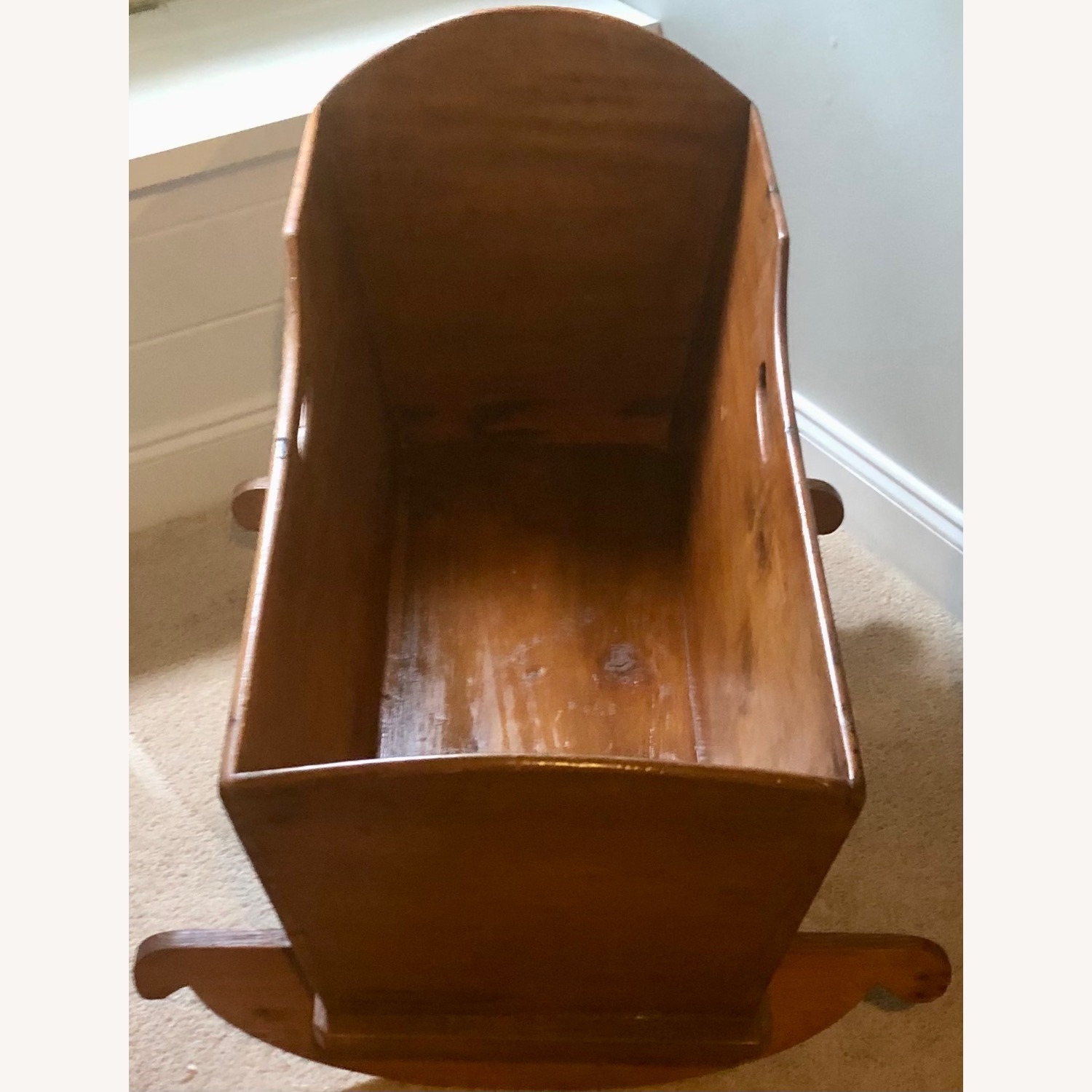 Antique Cherry Cradle from Kentucky - image-1
