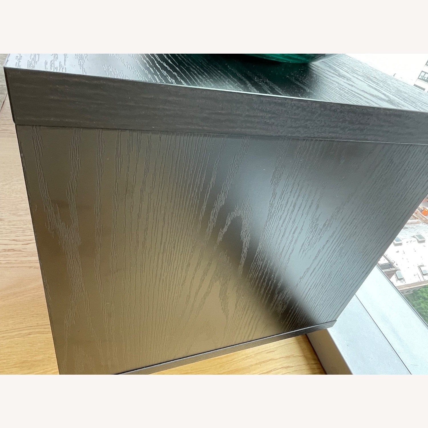 Black Fluted Media Console Table - image-6