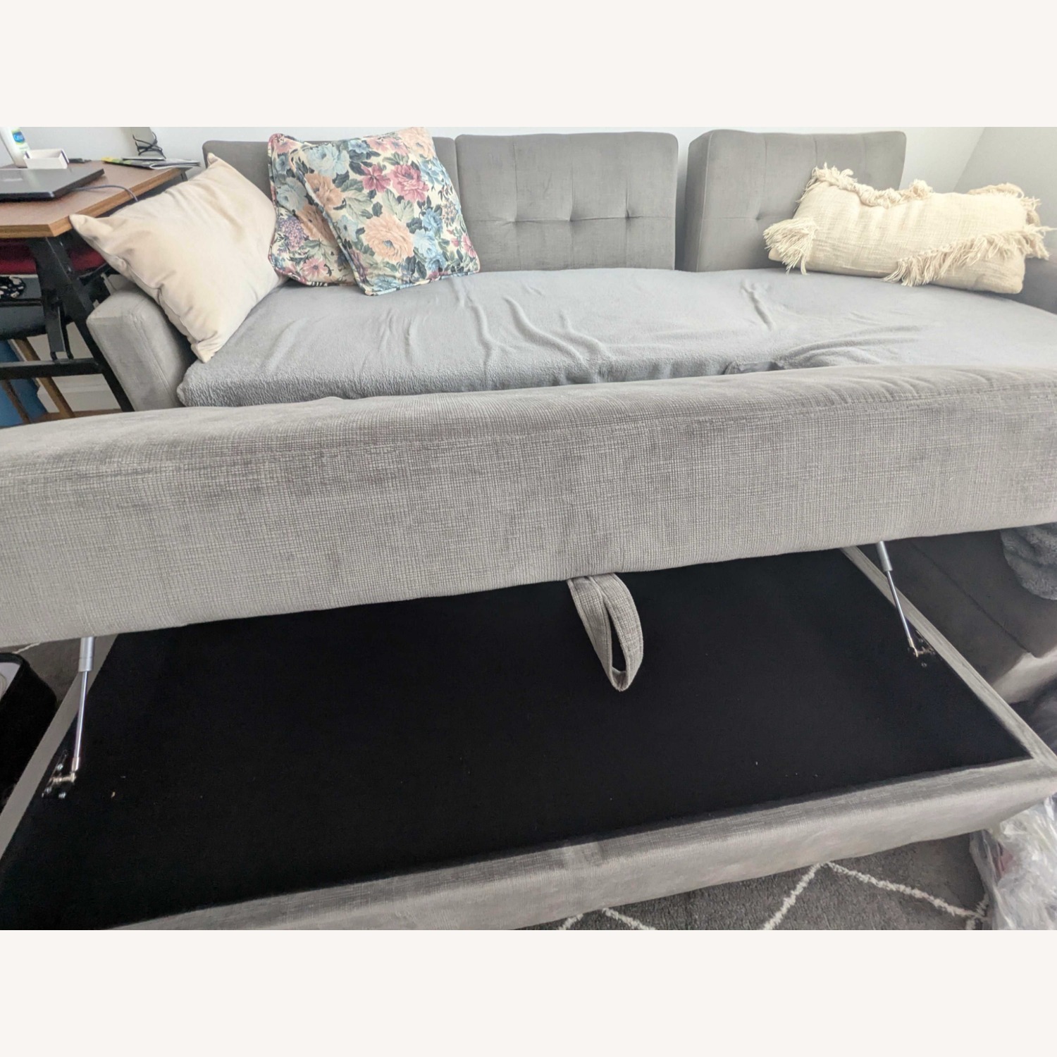 Sectional Couch with Cushion - image-3