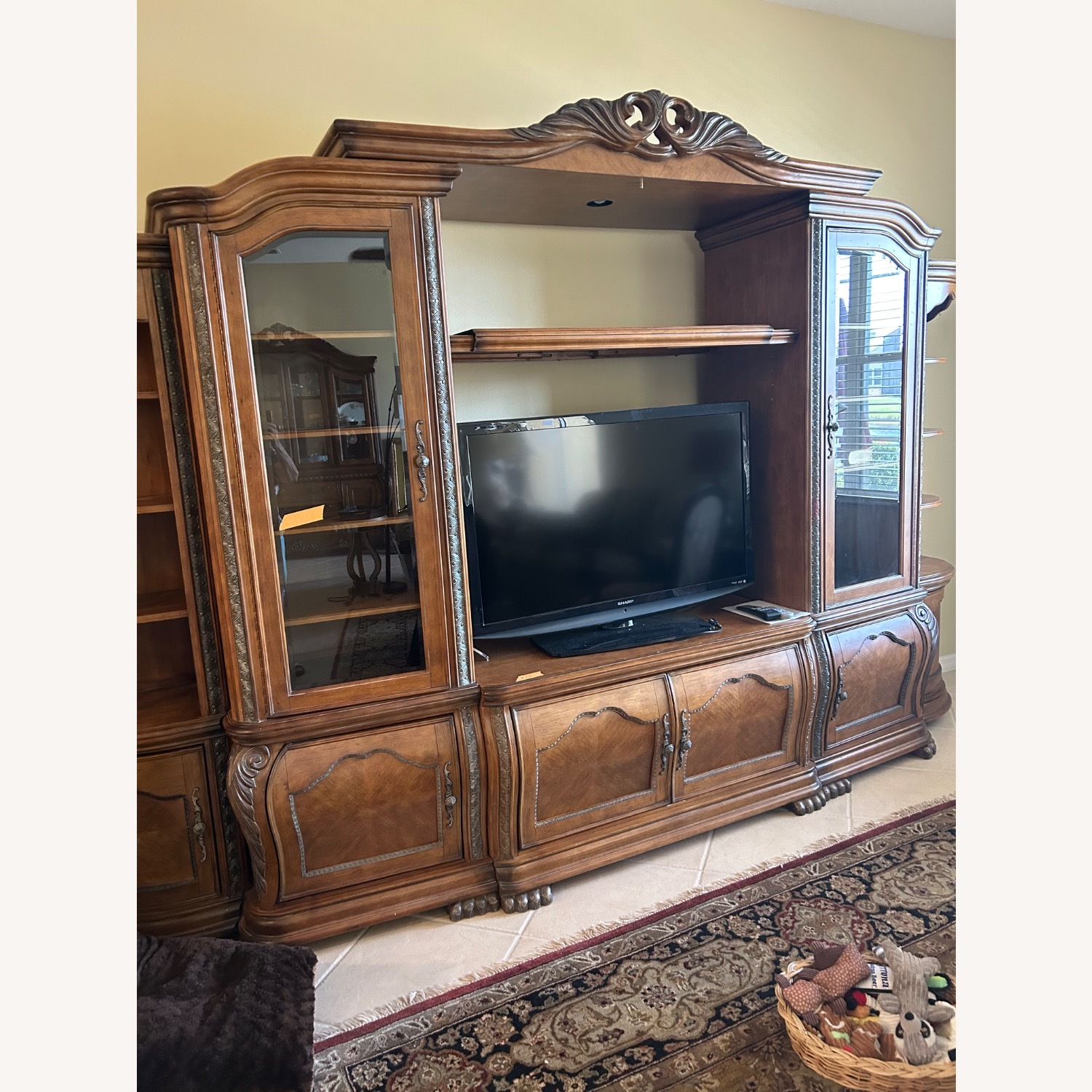 Michael Amini Wall Unit - image-1