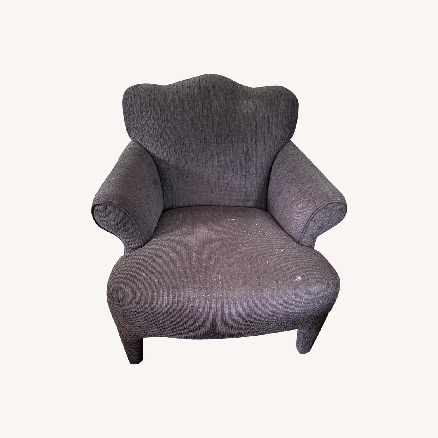 Deep Purple Armchair - image-0