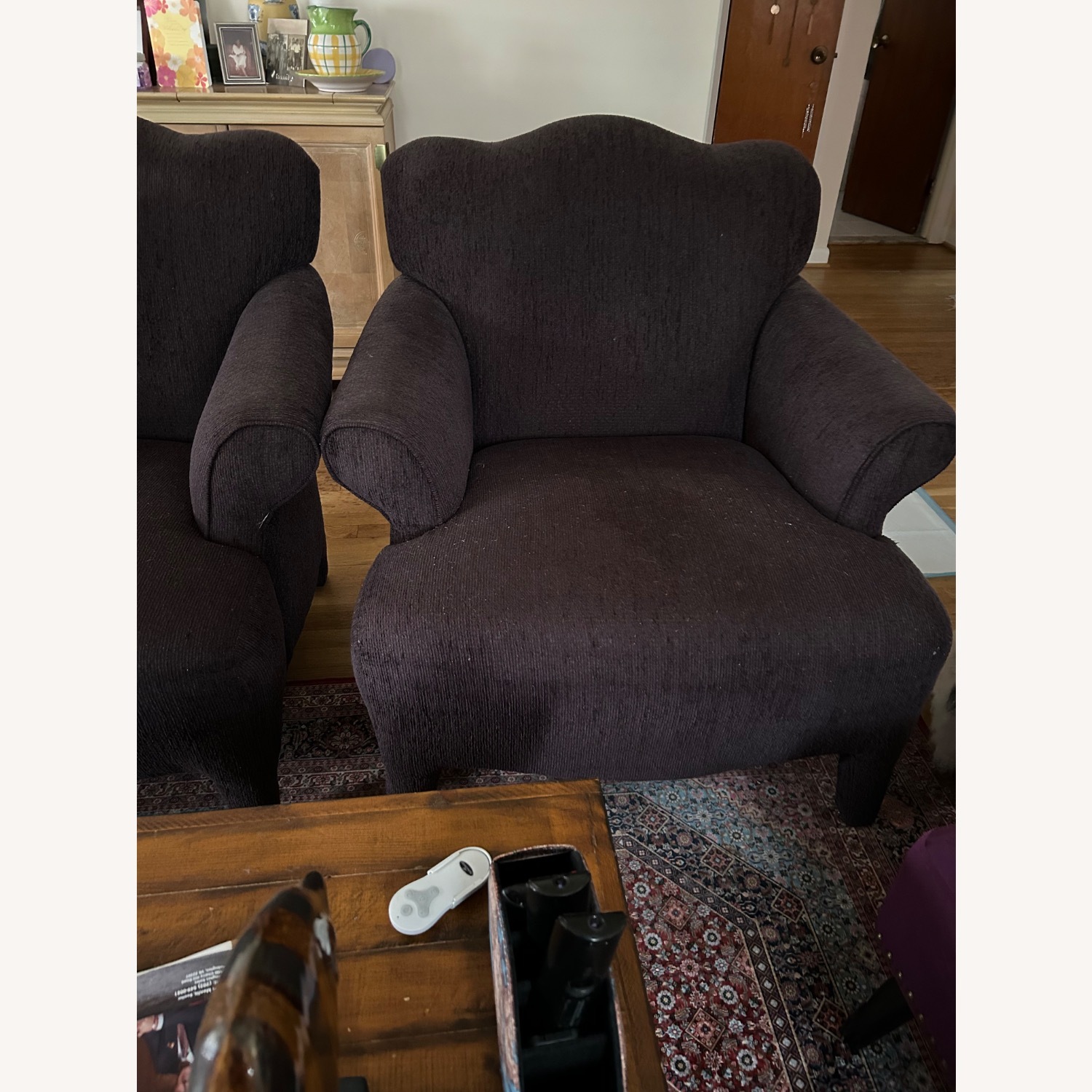 Deep Purple Armchair - image-1
