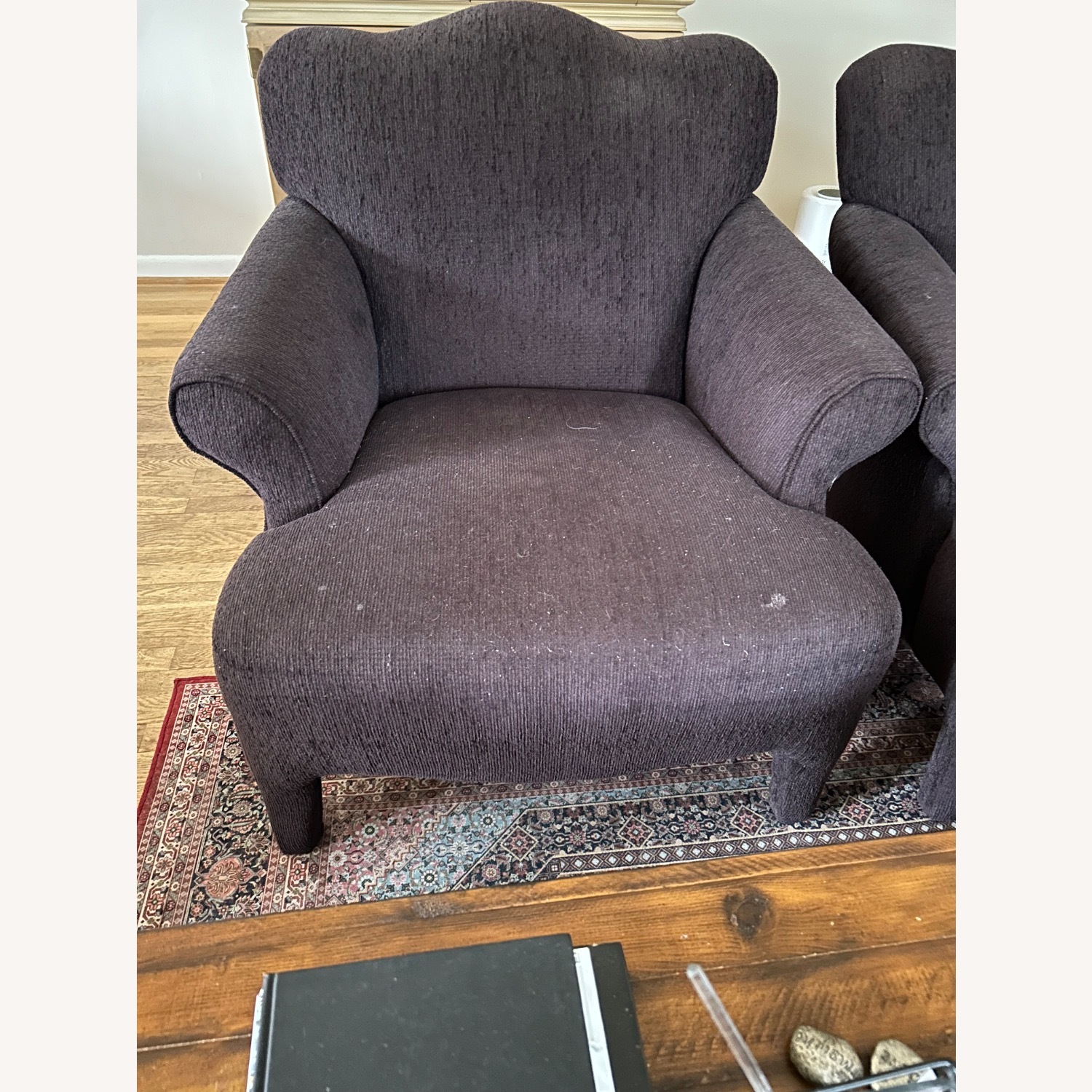 Deep Purple Armchair - image-2