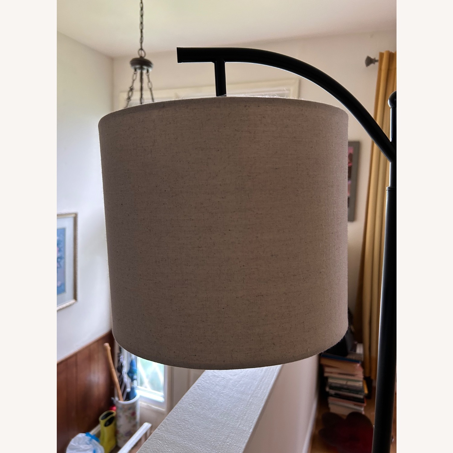 Beige Floor Lamp - image-1