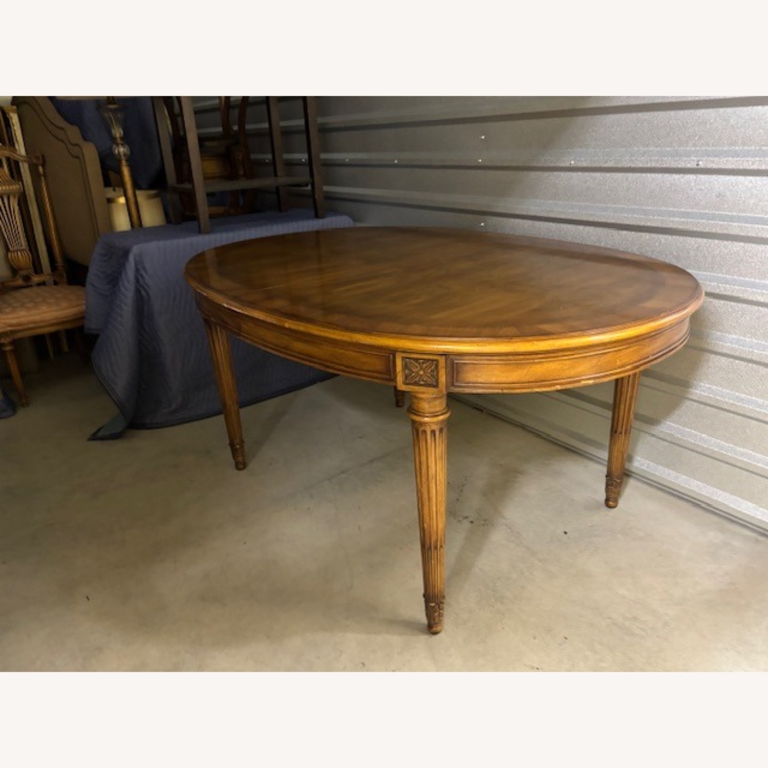 Dining Set: Round Table + 4 Chairs - image-4