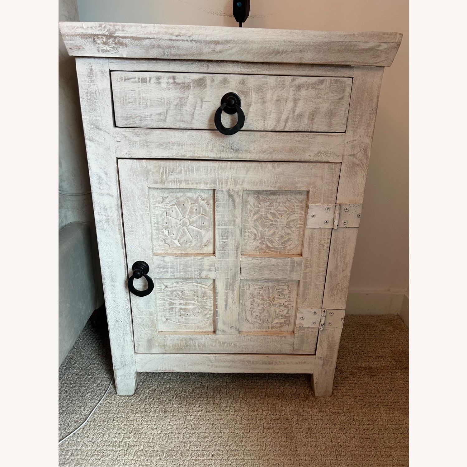 Home Depot Wooden Nightstands - image-1