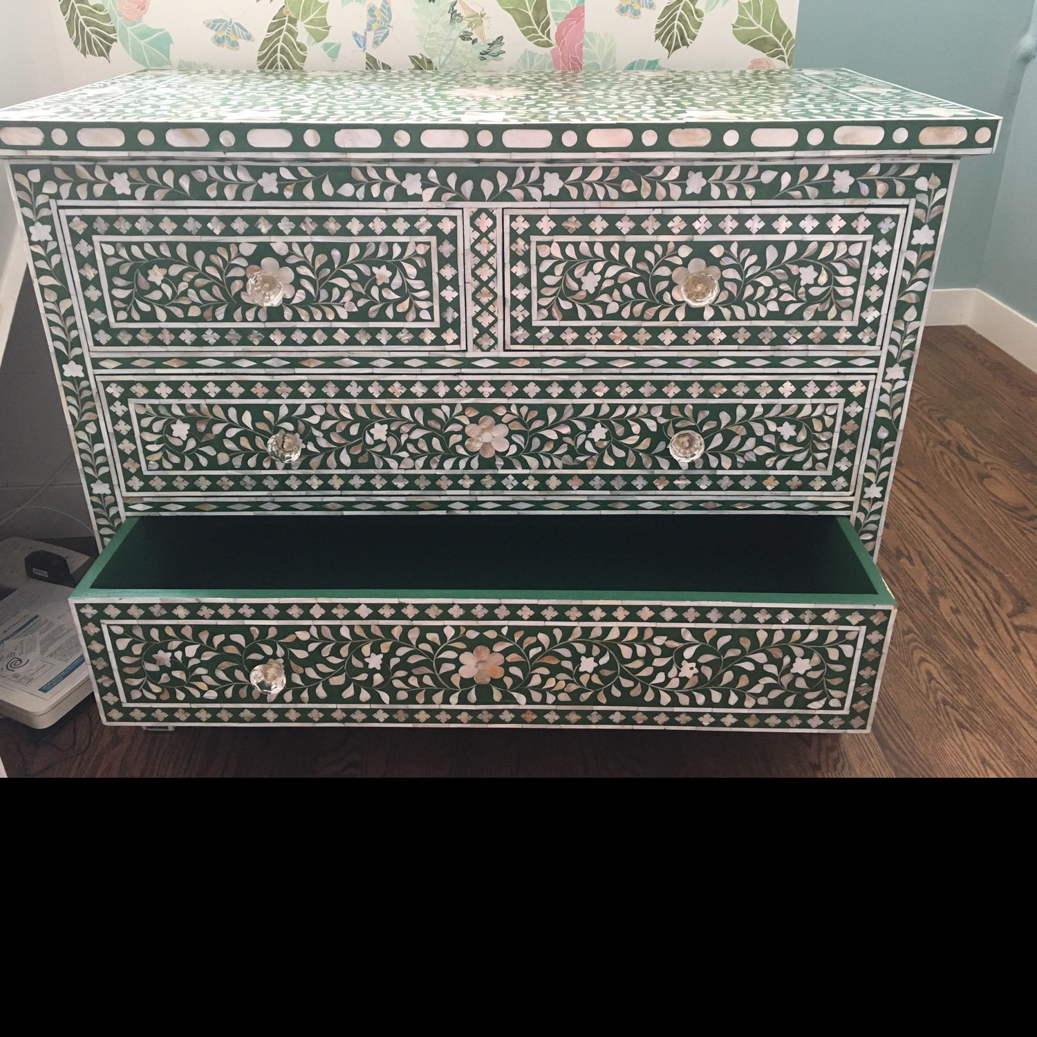 ABC Carpet and Home Mother of Pearl Chest/Dresser - image-3