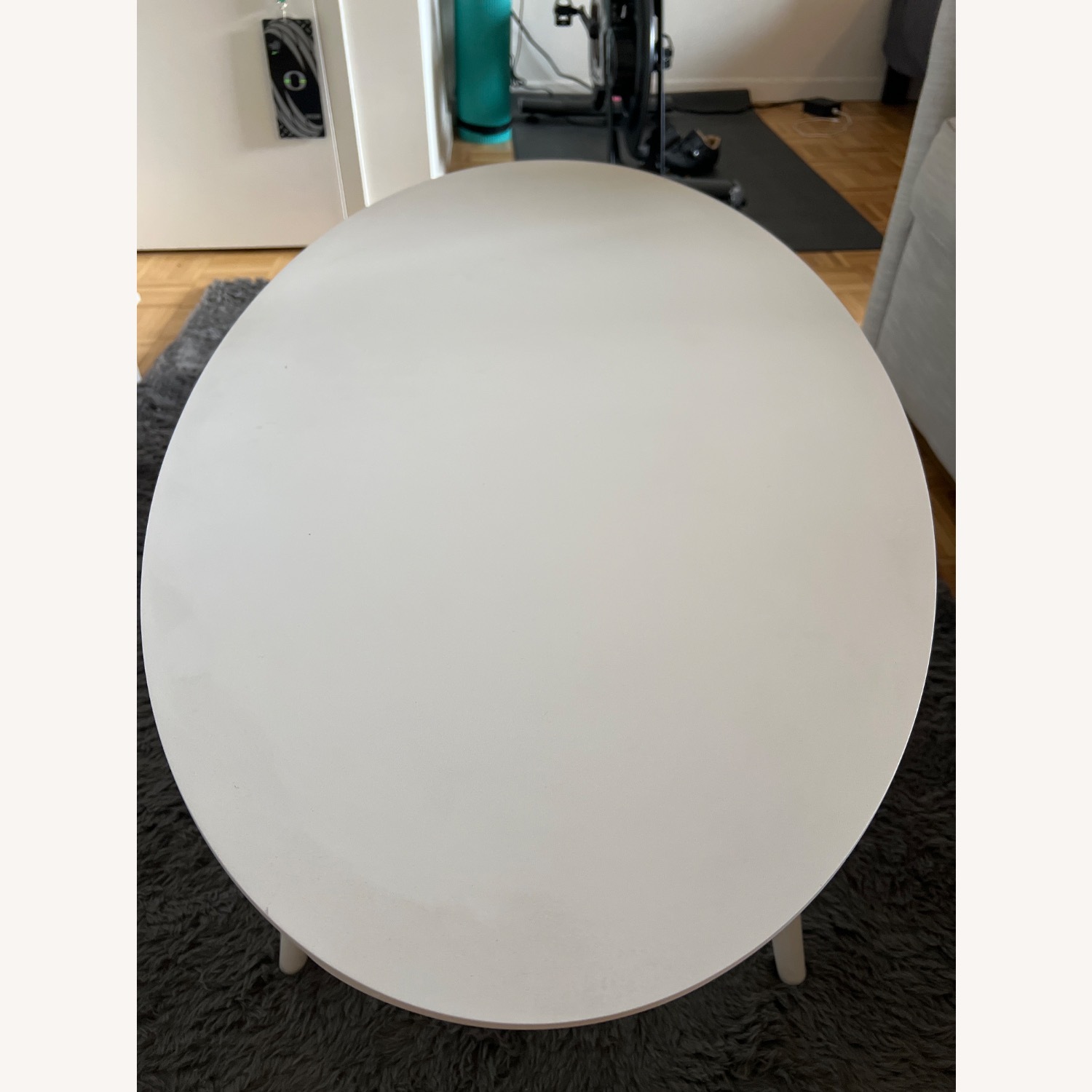 Article Halden Alpine White Oval Coffee Table - image-3