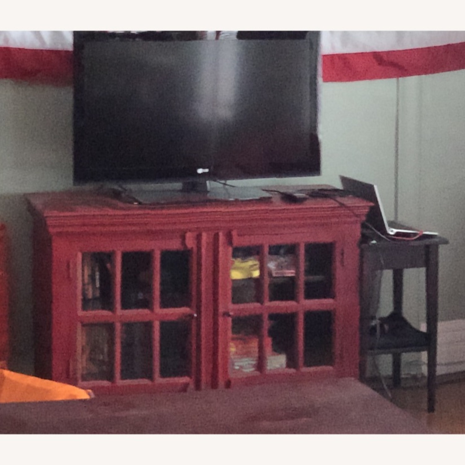 Crate & Barrel Rojo Media Cabinet - image-1