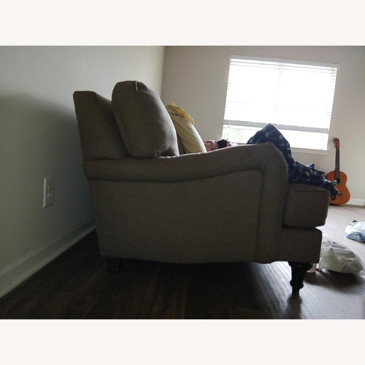 Grey Comfy Couch - image-1