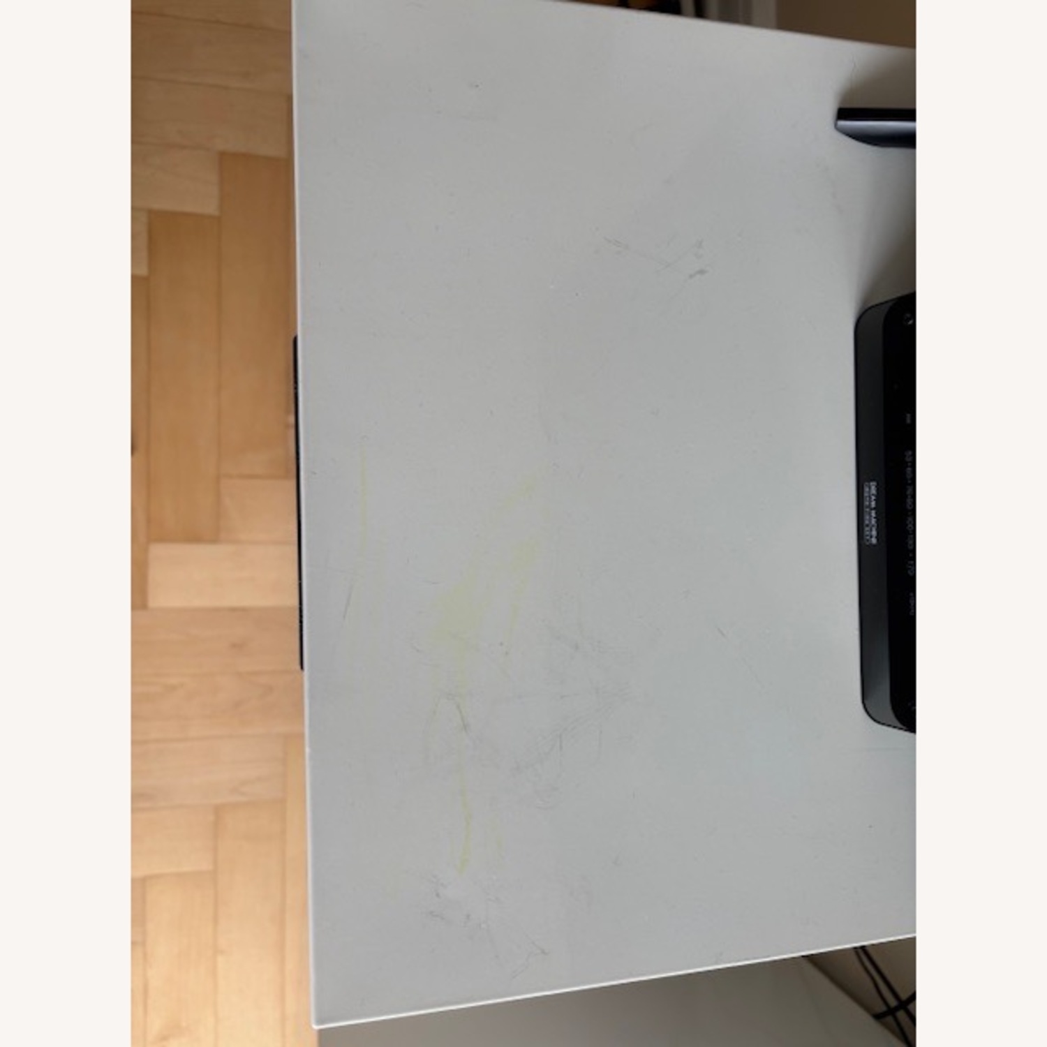 CB2 Go Cart Rolling Desk w 3-Drawer Filing Cabinet - image-3