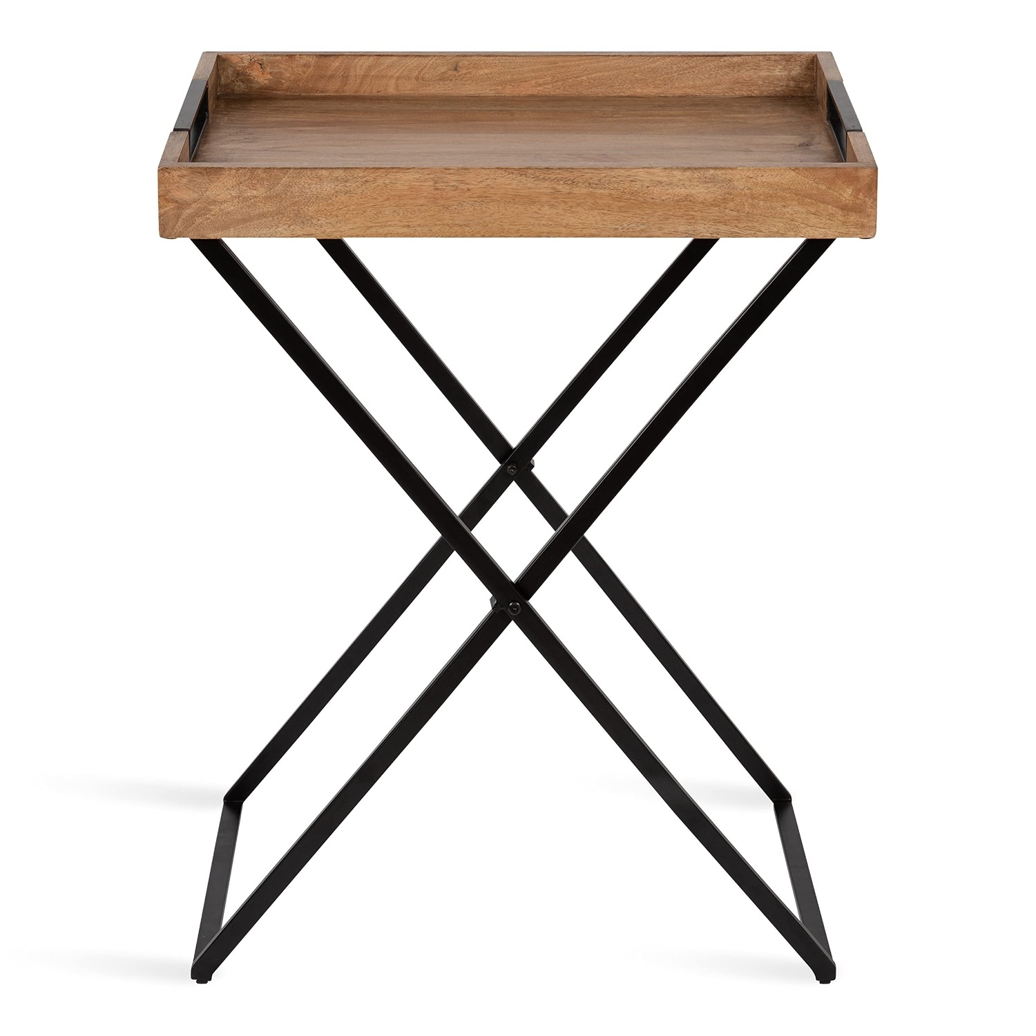 West Elm Tall Butler Tray and stand - image-6