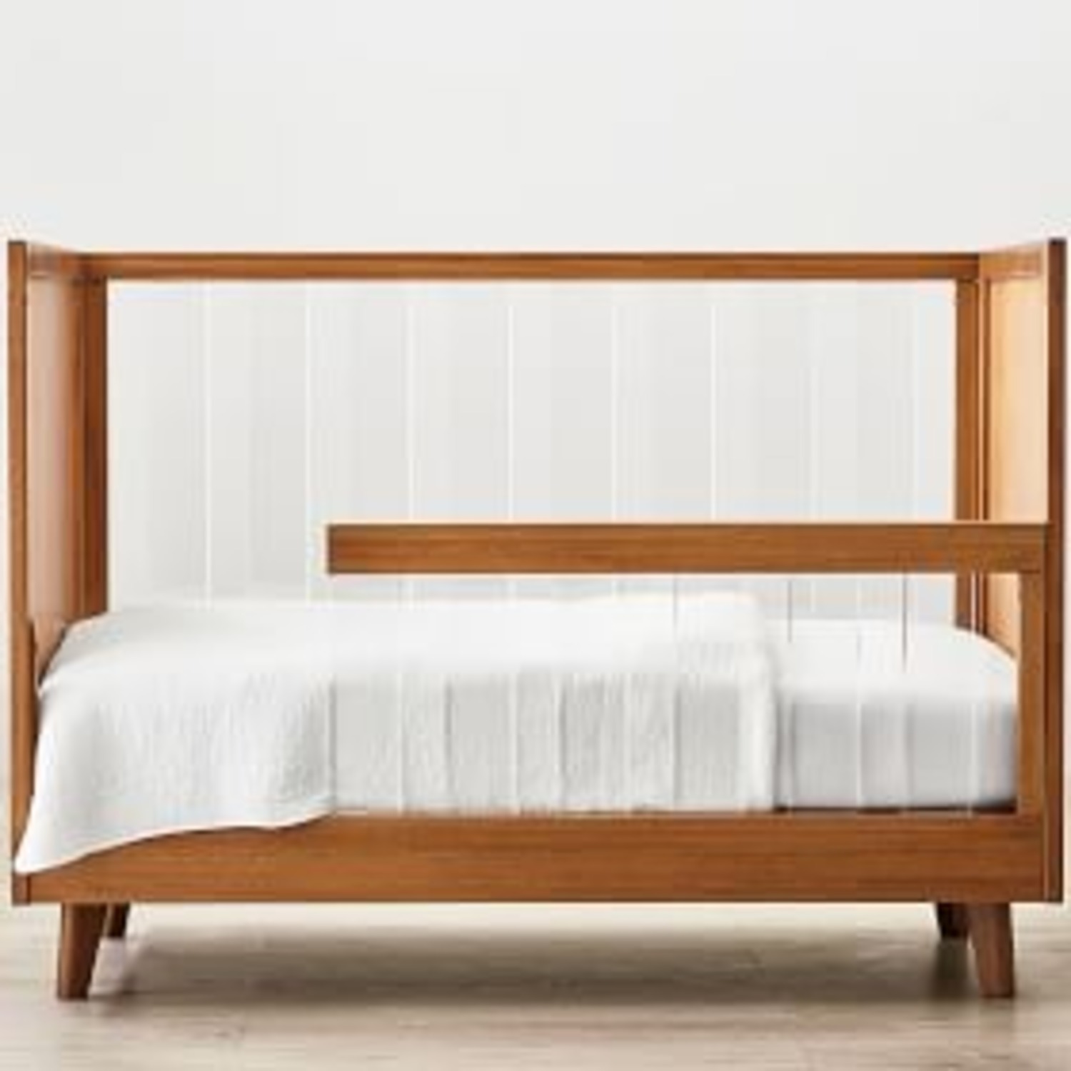 Sloan Acrylic Convertible Crib - image-0