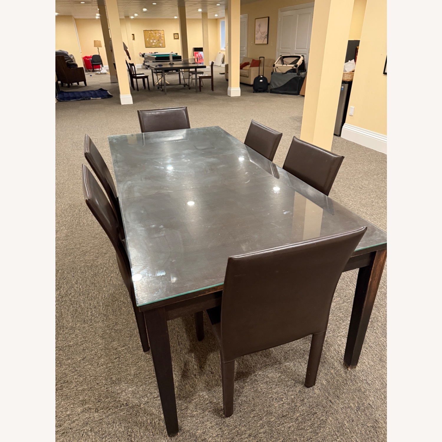 Table and 6 Set of Chairs - image-2