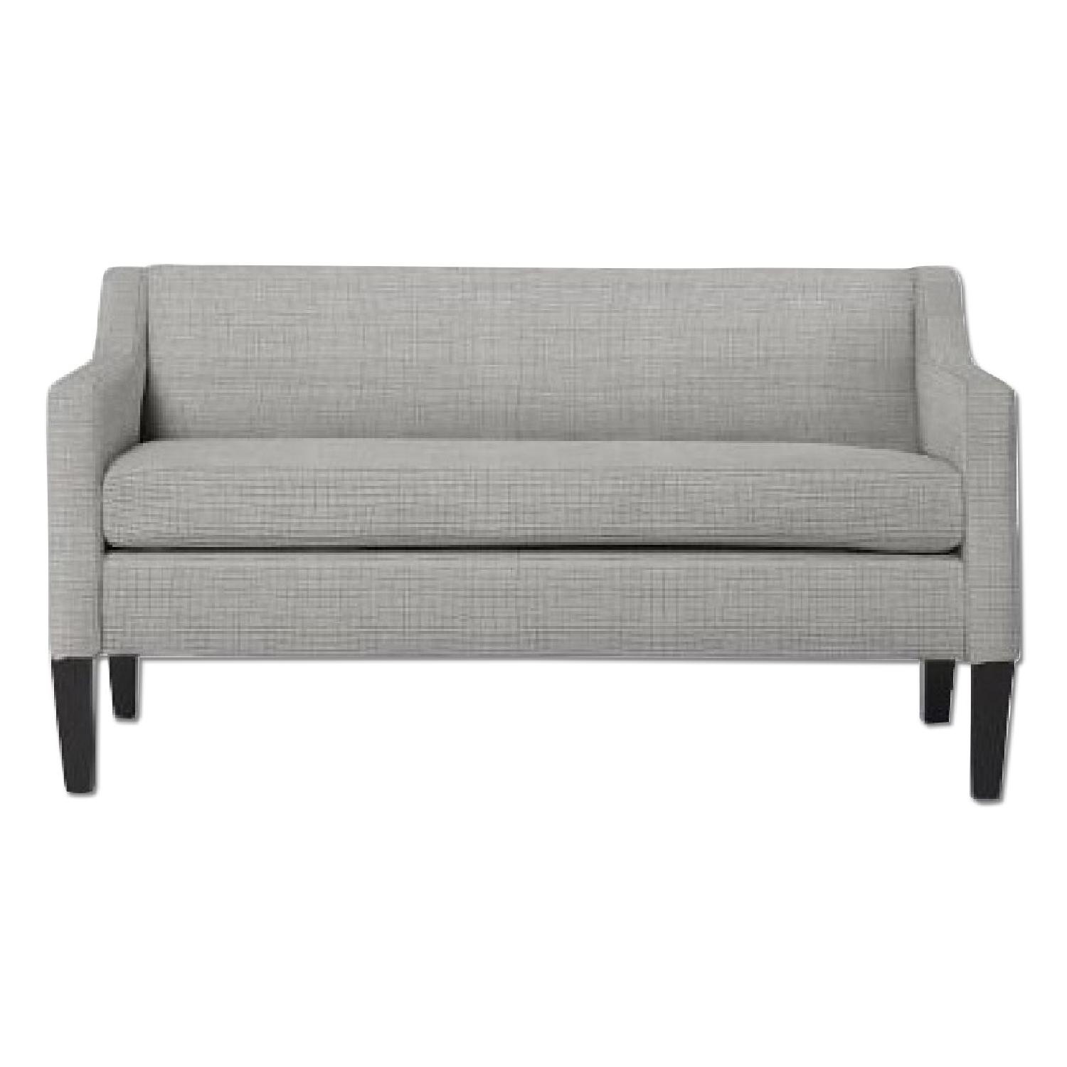 West Elm Sutton Sofette Loveseat Sofa - image-4
