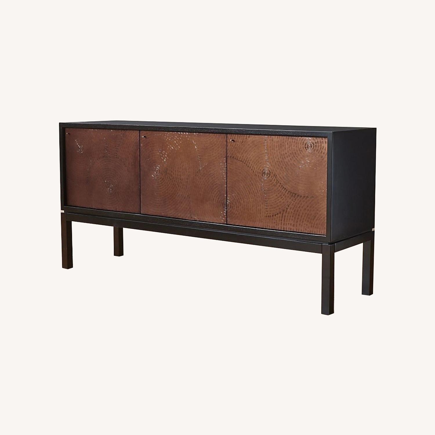 Crate & Barrel Cirque 3 Door Credenza - image-0