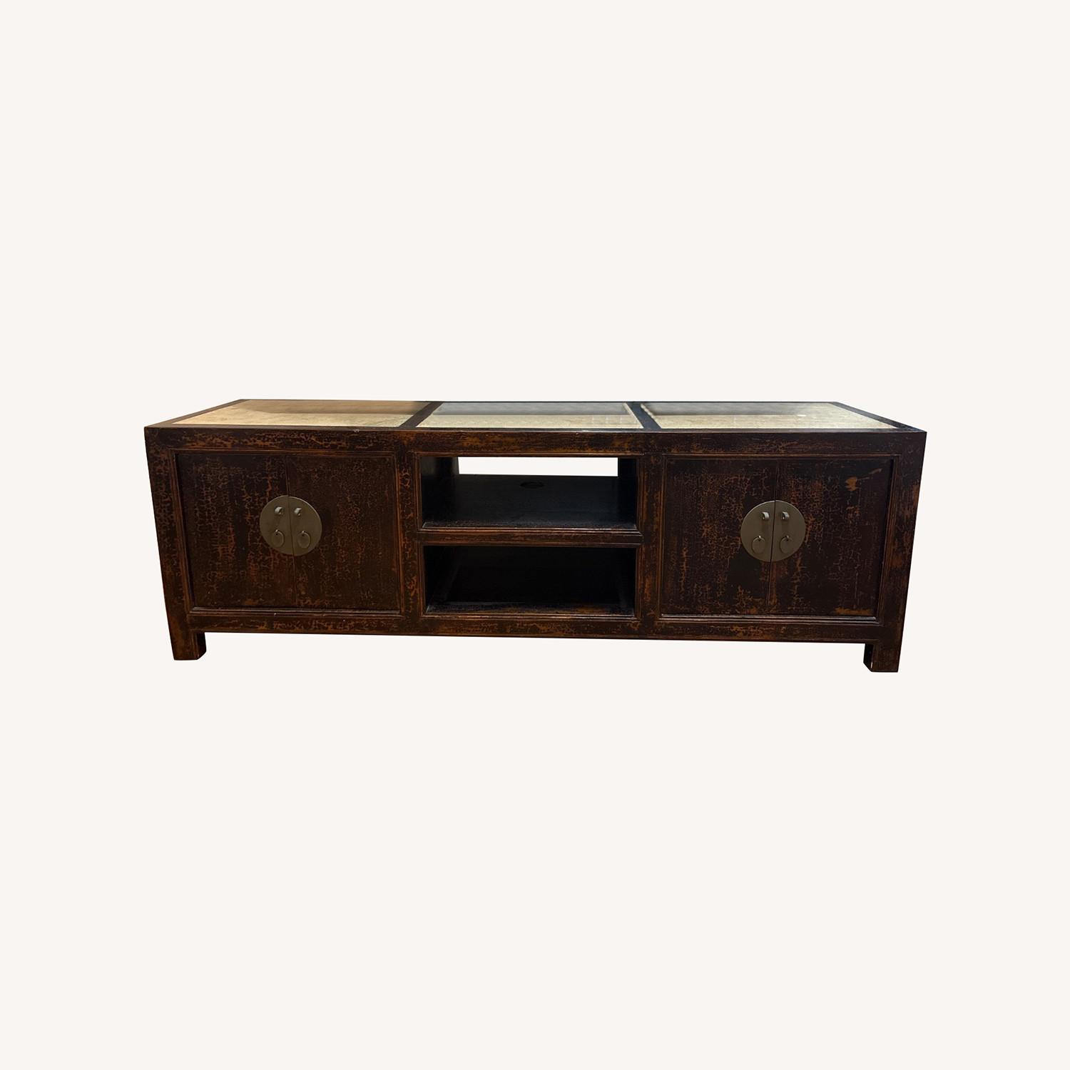 Antique Credenza Chinese Style - image-0