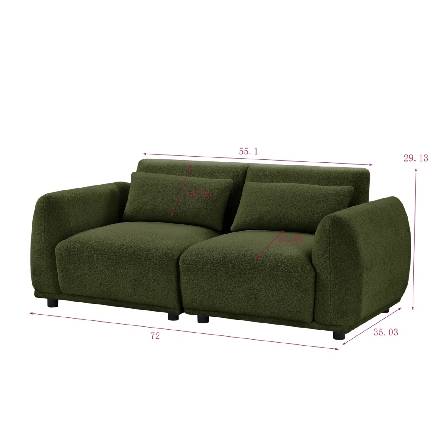 Wayfair Lalenia Sofa - image-5