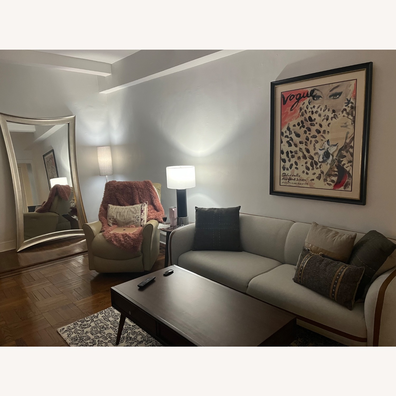 Raymour & Flanigan Bassett Vogue Floor Mirror - image-3