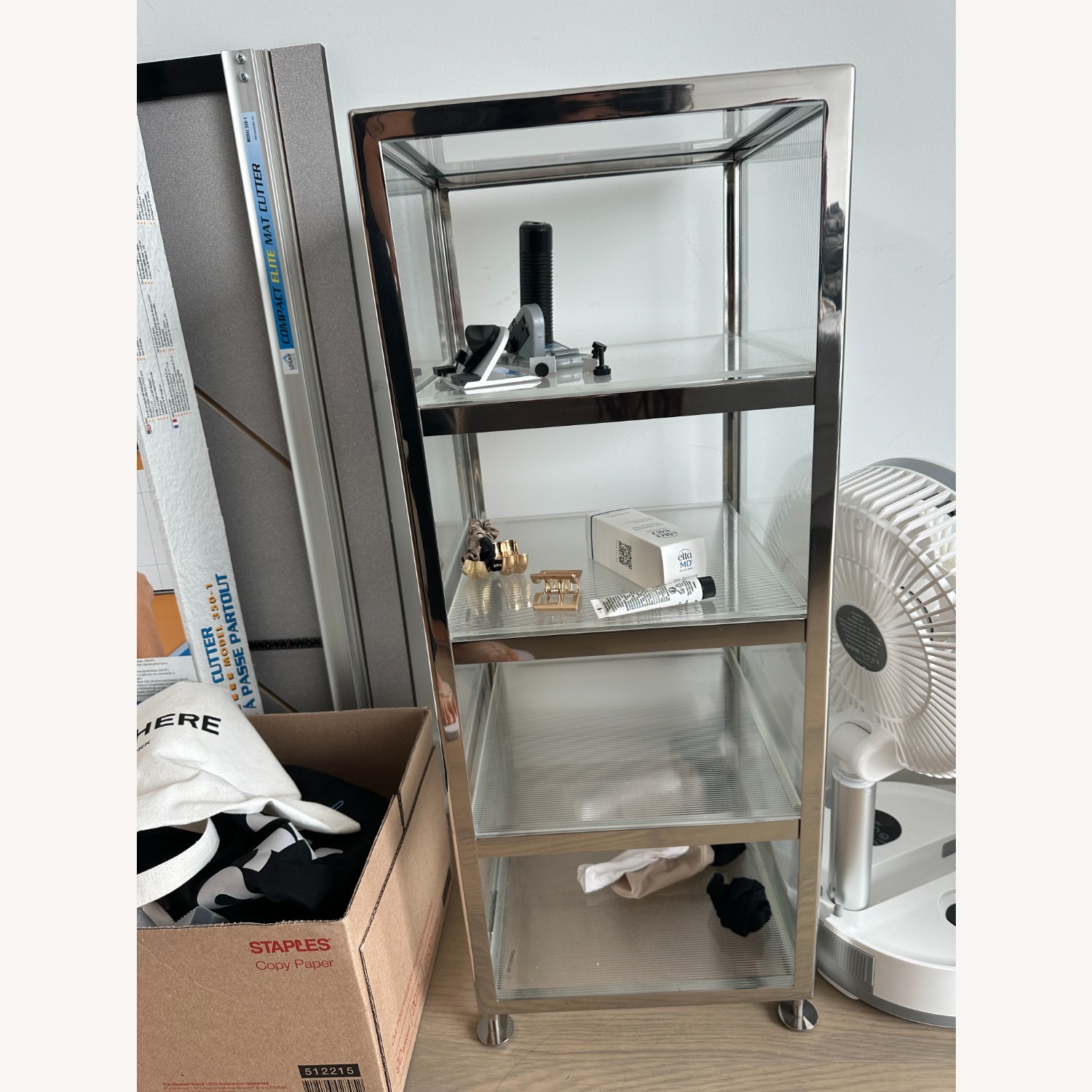 CB2 Exclusive Polished Stainless Steel Storage - image-3