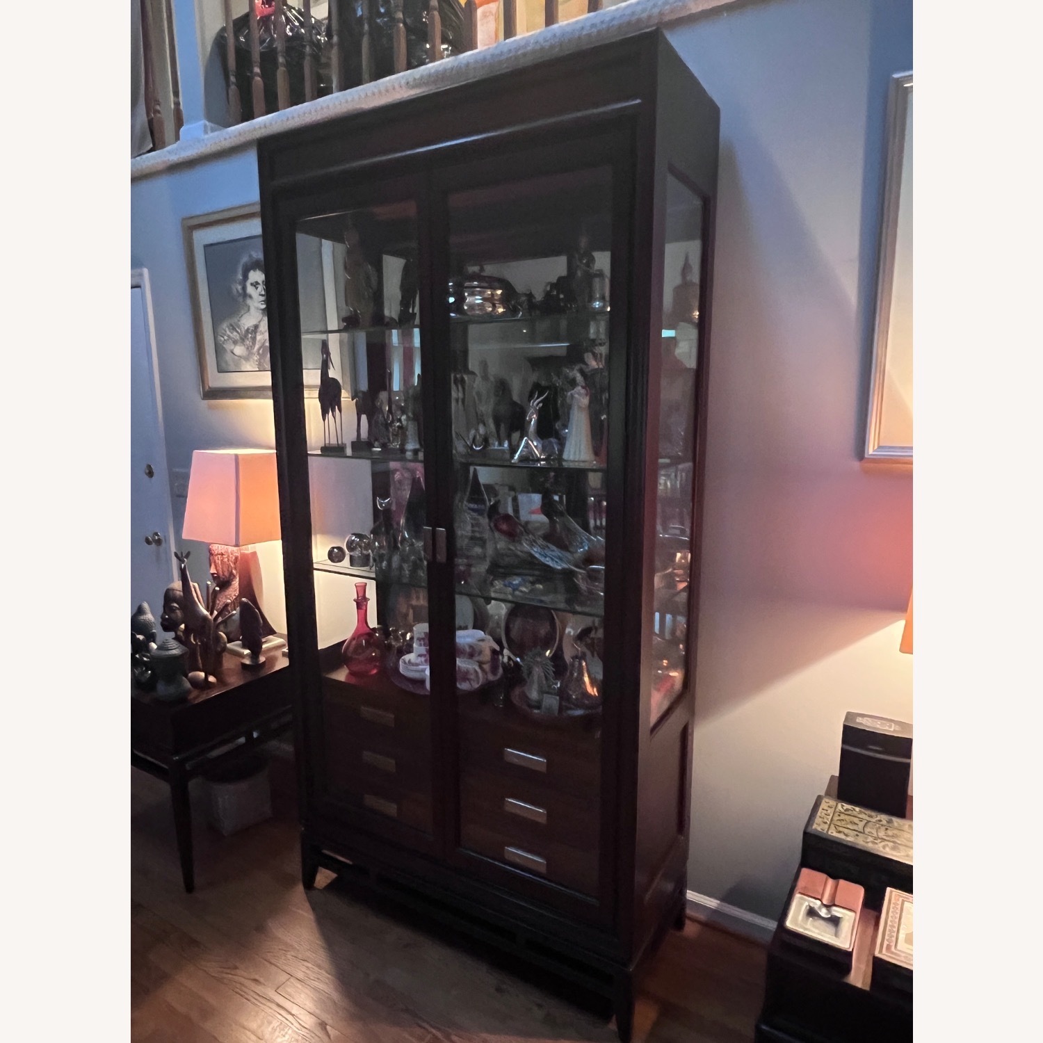 Thomasville Large Display Cabinet - image-1