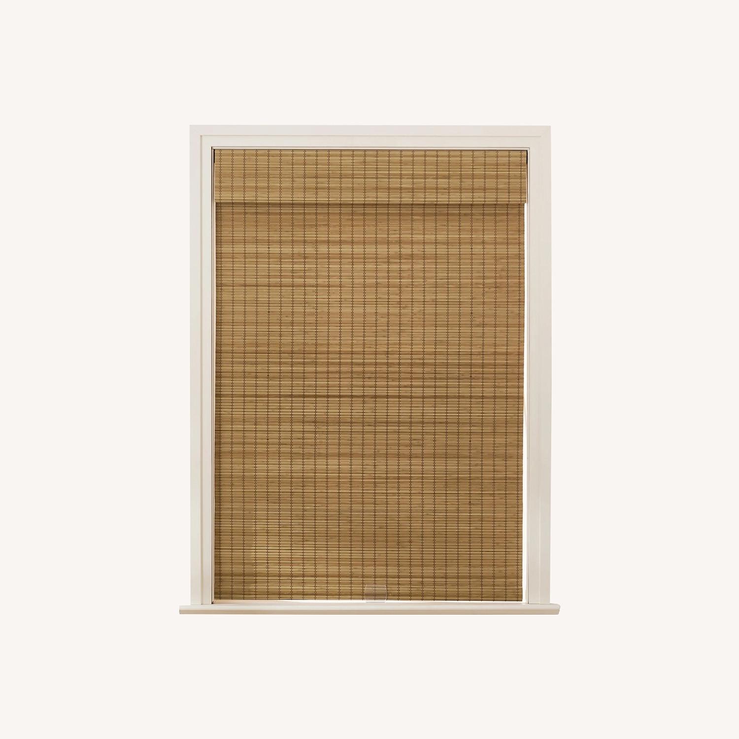 Bamboo Roman Style Blinds / Shade 87" W 63" H - image-0