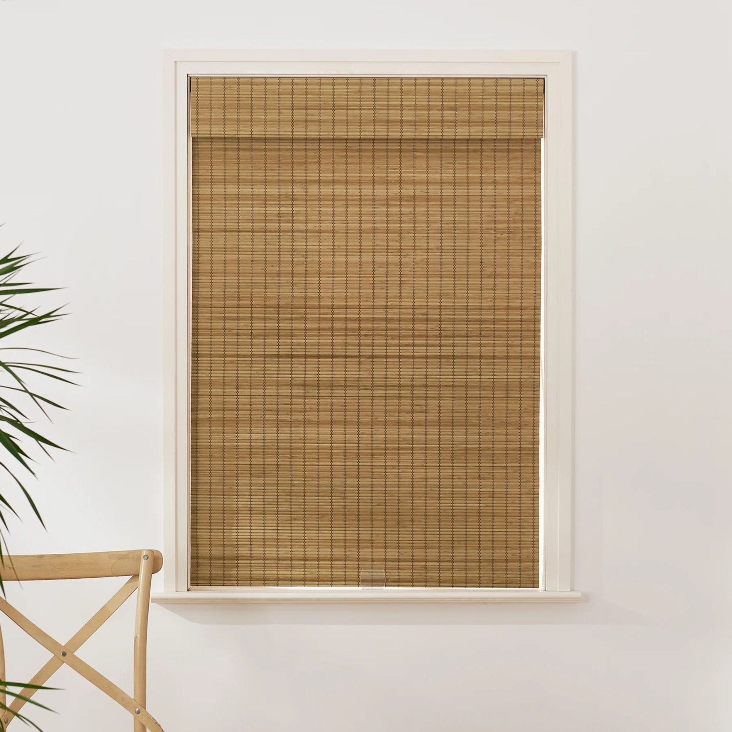 Bamboo Roman Style Blinds / Shade 87" W 63" H - image-2