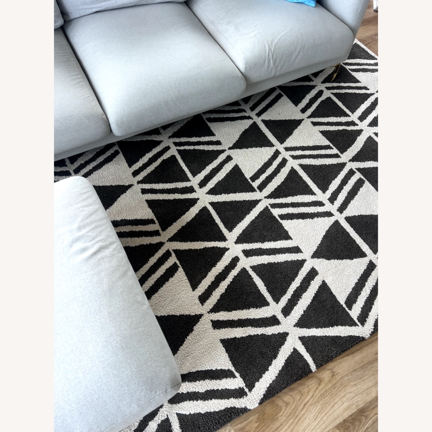 Black and White Rug  - image-2