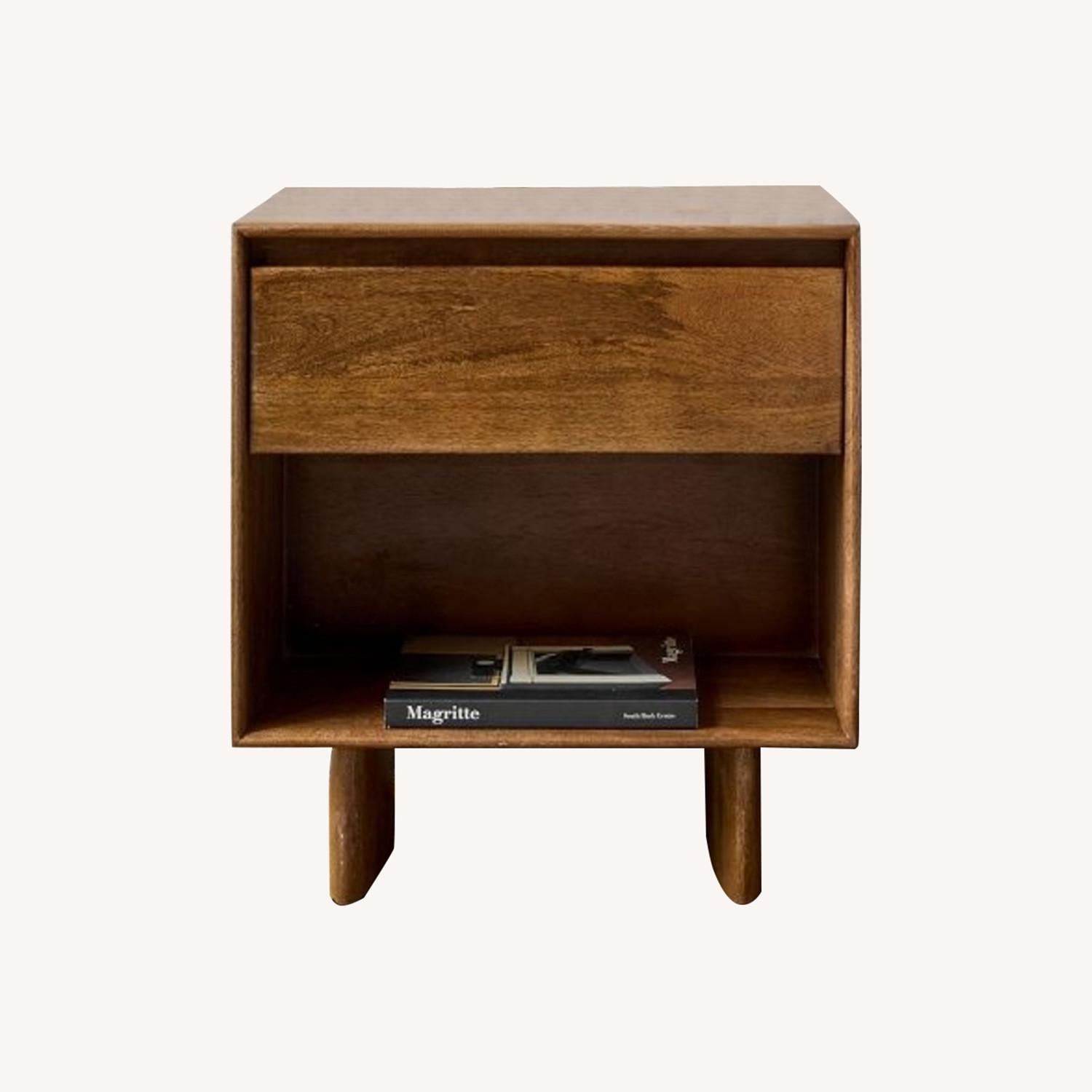 West Elm Anton Solid Wood Nightstand - image-0