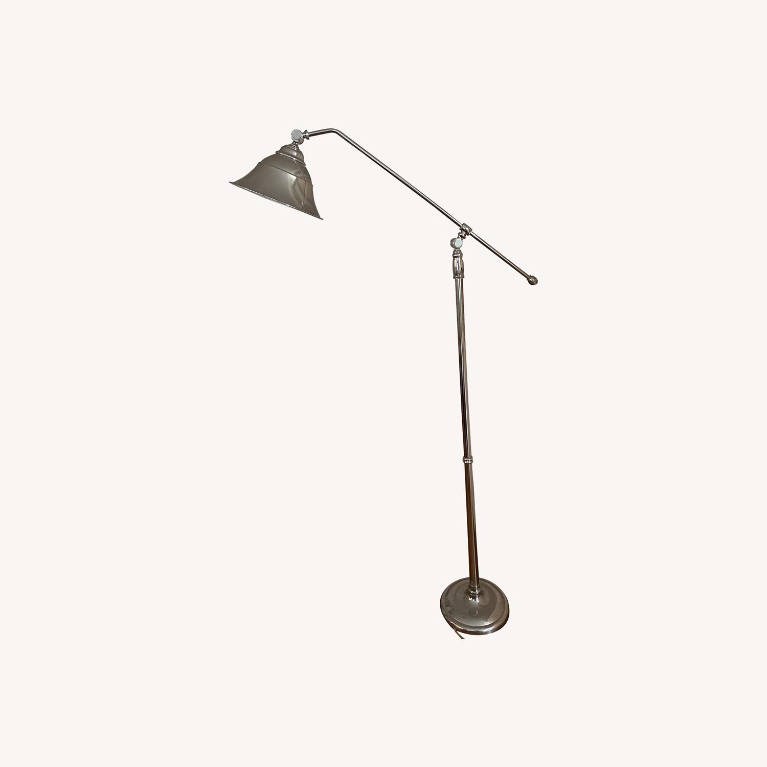 Crate & Barrel Bell Shaped Standing Lamp - image-0